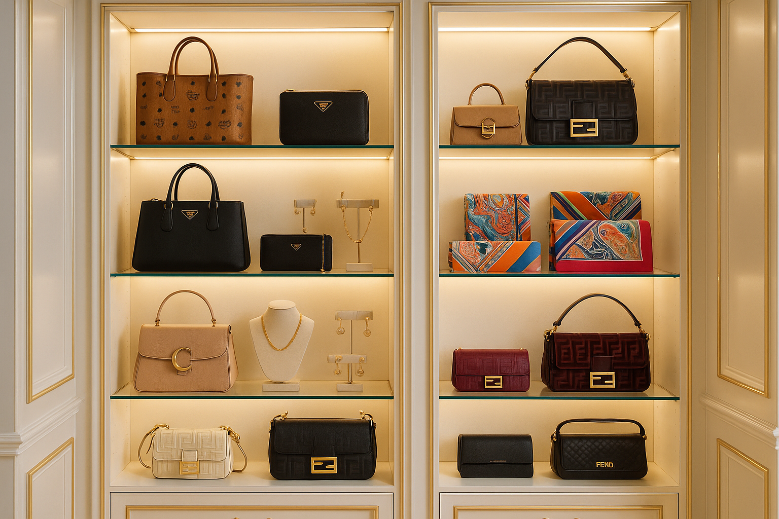 Fendi, MCM, Prada, & More