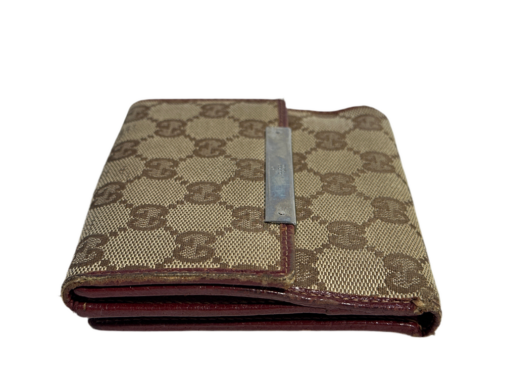 Gucci GG Canvas Compact Wallet