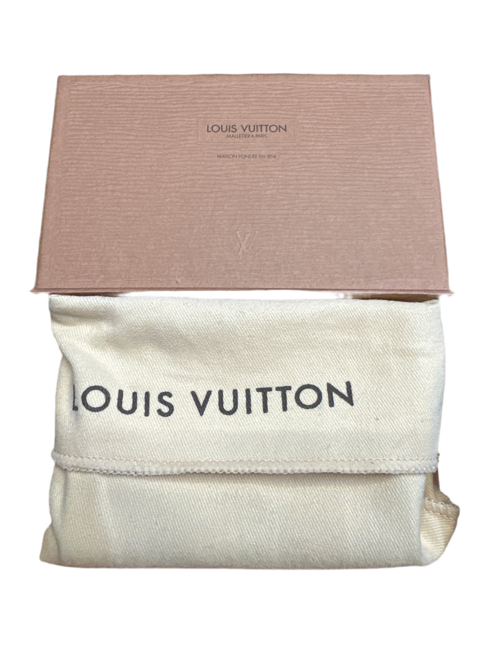 Vintage Louis Vuitton Damier Azur Canvas Envelope Business Card Holder 2007