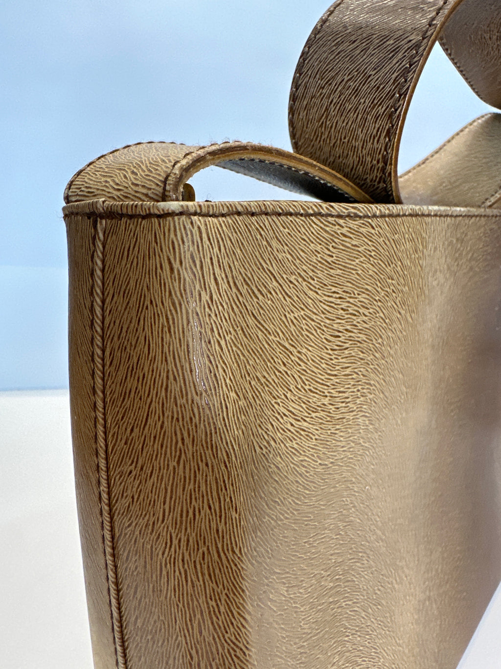 Salvatore Ferragamo Shoulder Bag Leather Brown