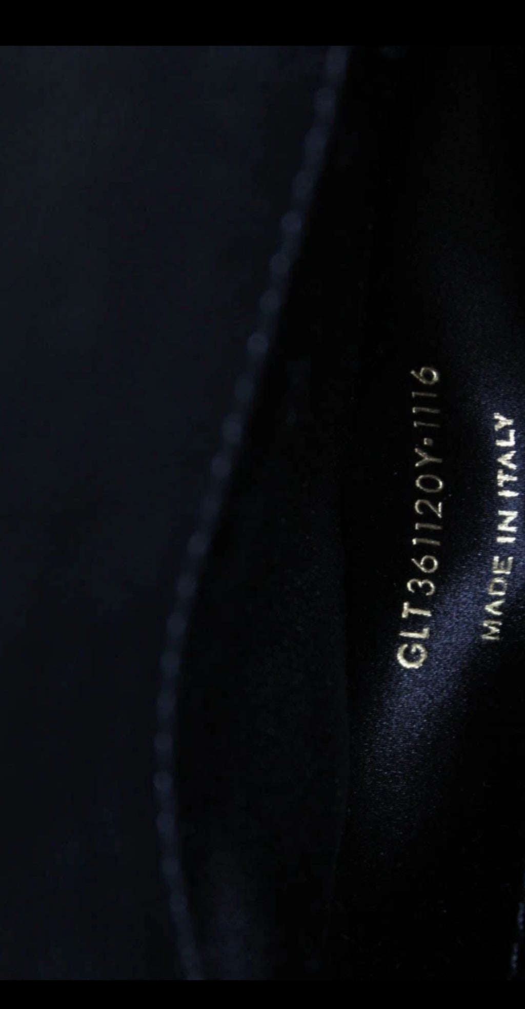 Saint Laurent Womens Monogram Leather Belle De Jour Clutch Handbag Black