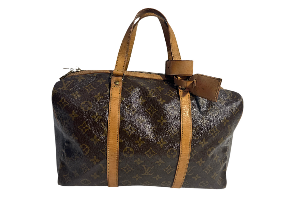Vintage Louis Vuitton Monogram Sac Souple 35 Travel Bag