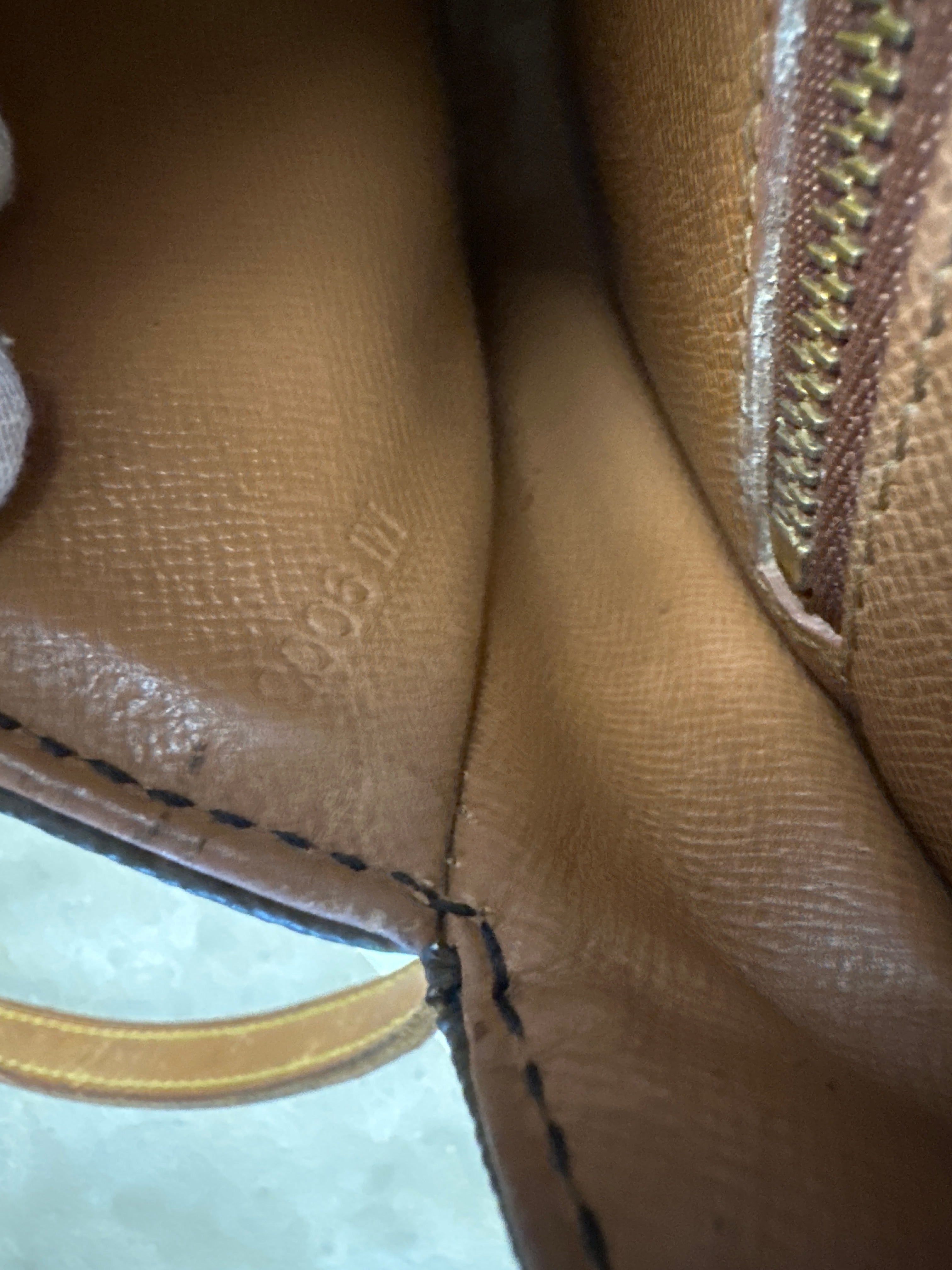 Vintage Louis Vuitton Saint cloud vintage cloth crossbody bag 2006