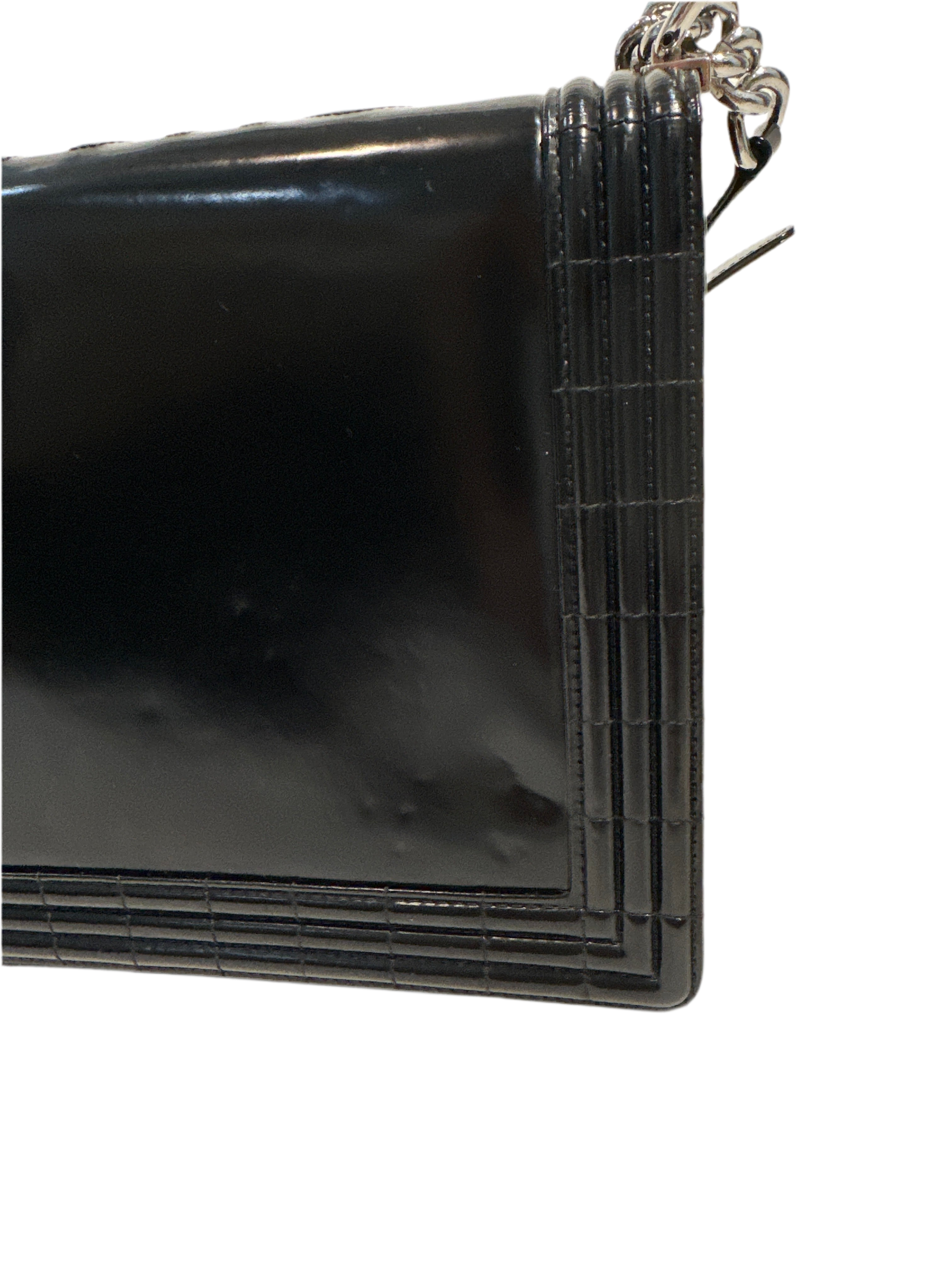 Chanel Reverso Boy Flap Bag Glazed Calfskin Large