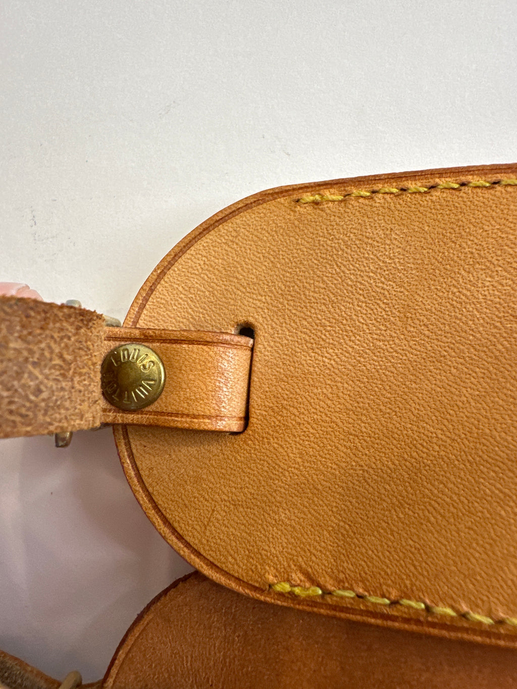 Set of 5 Louis Vuitton Luggage tags