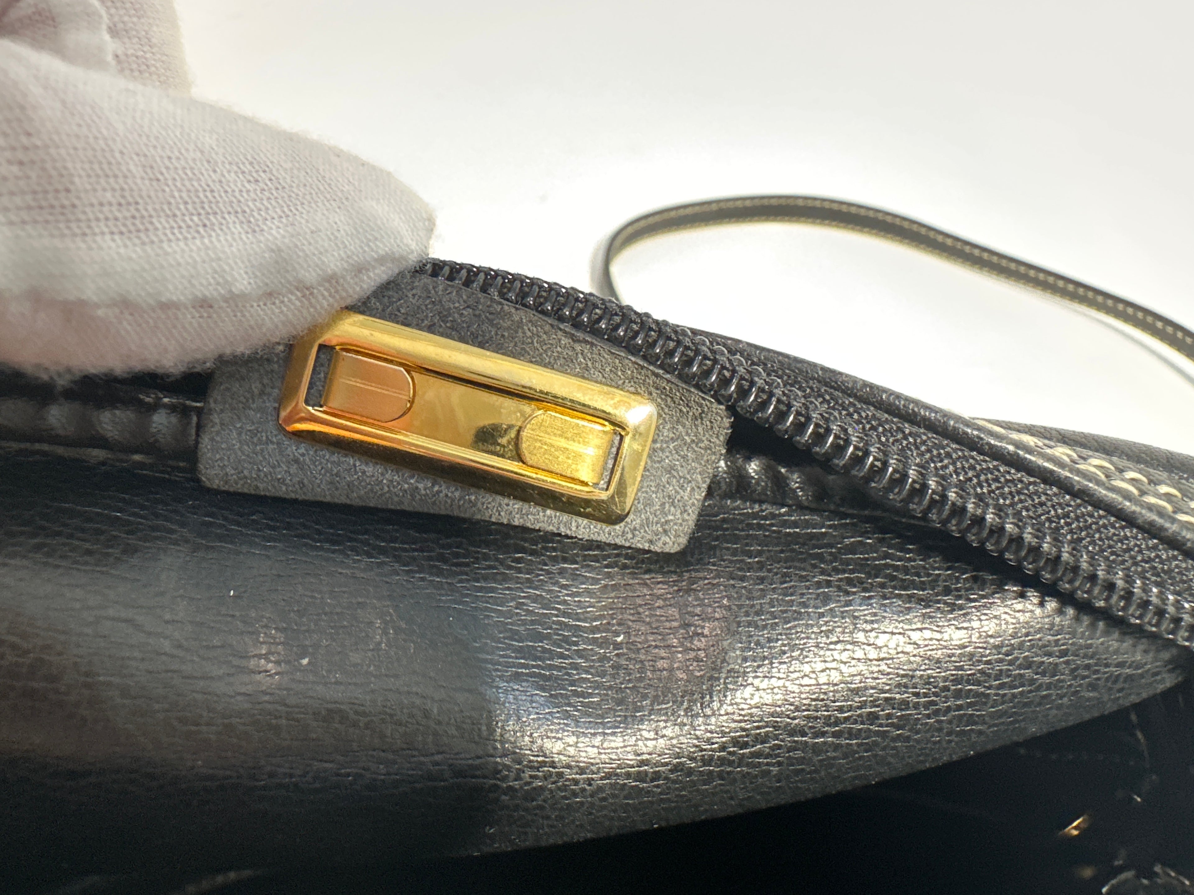 Vintage Christian Dior Leather Shoulder & Crossbody Bag