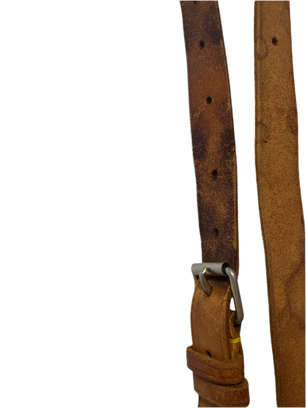 Vintage LOUIS VUITTON Cartouchiere MM Shoulder Bag Monogram Leather Brown- project bag