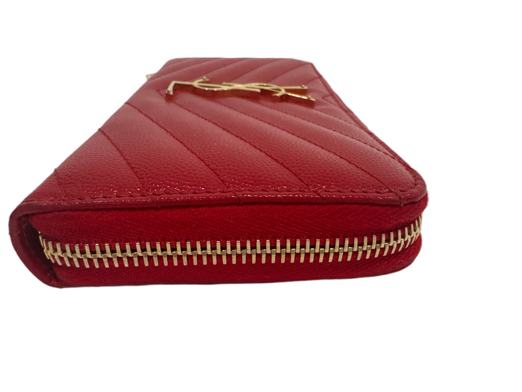 Saint Laurent Full Zip Wallet