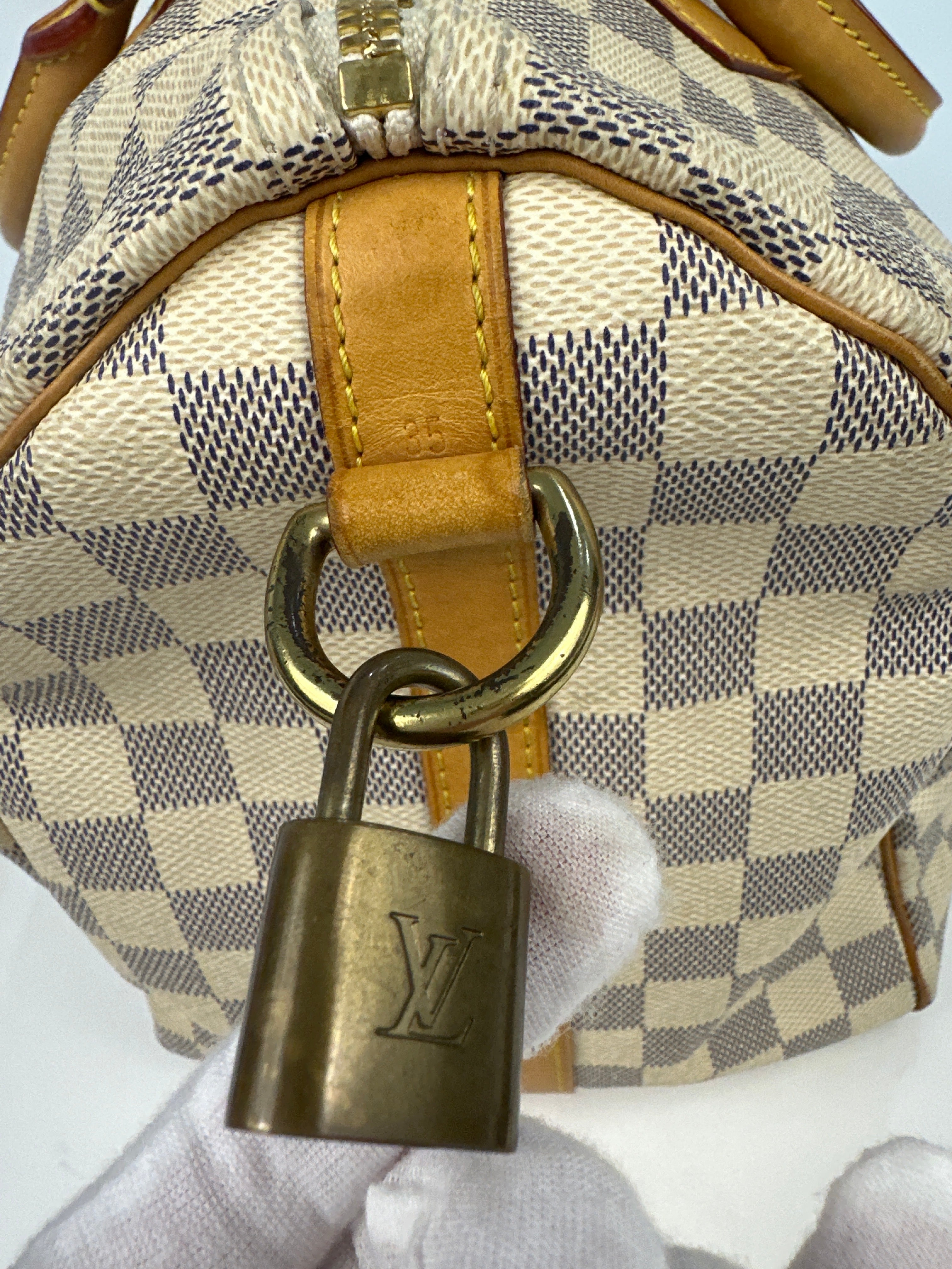 Louis Vuitton Damier Azur Speedy 35