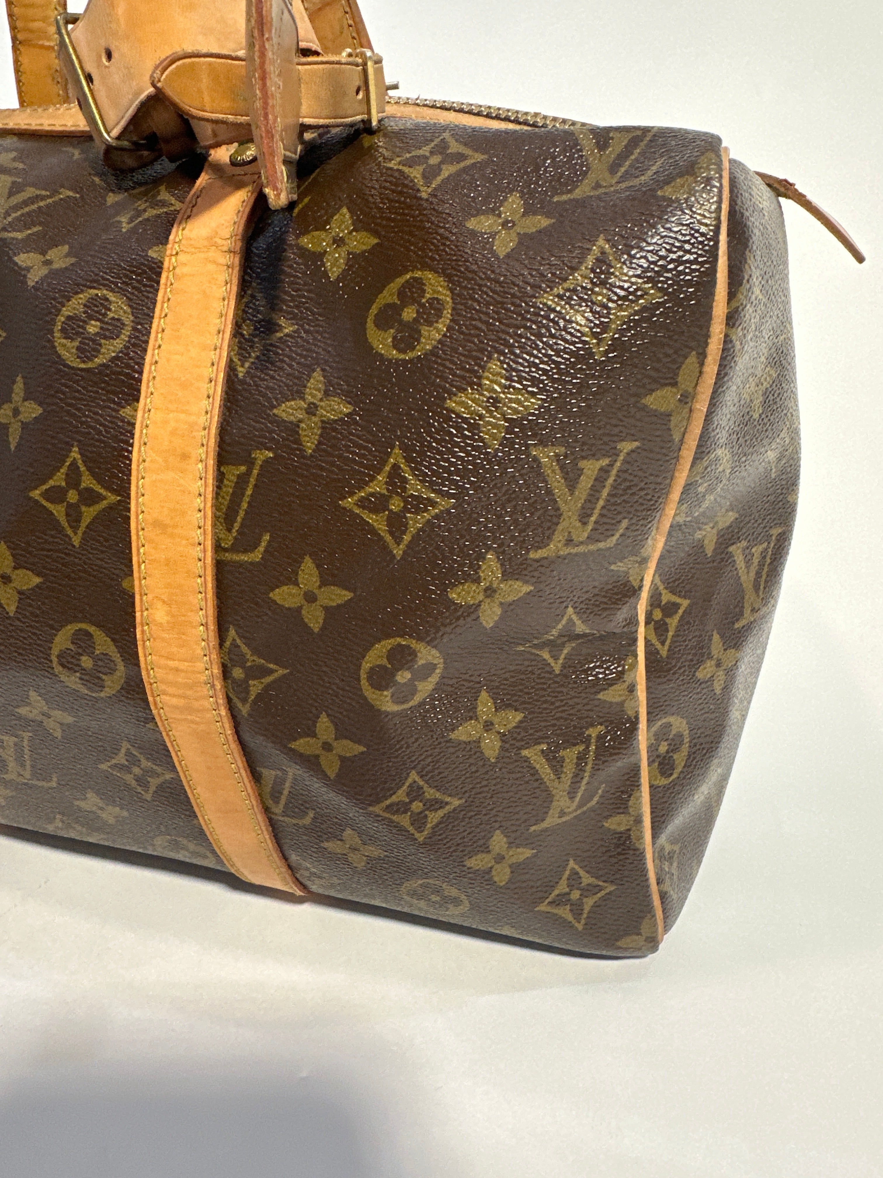 Vintage Louis Vuitton Monogram Sac Souple 35 Travel Bag