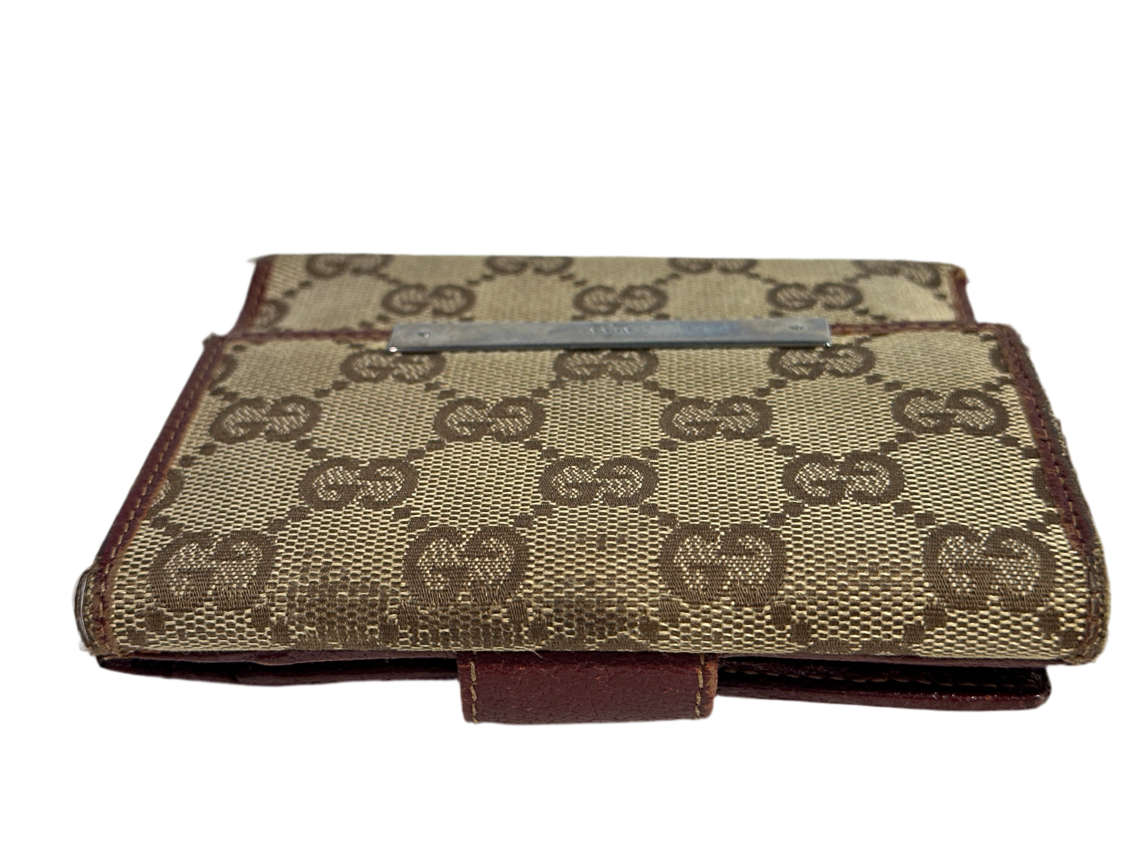 Gucci GG Canvas Compact Wallet