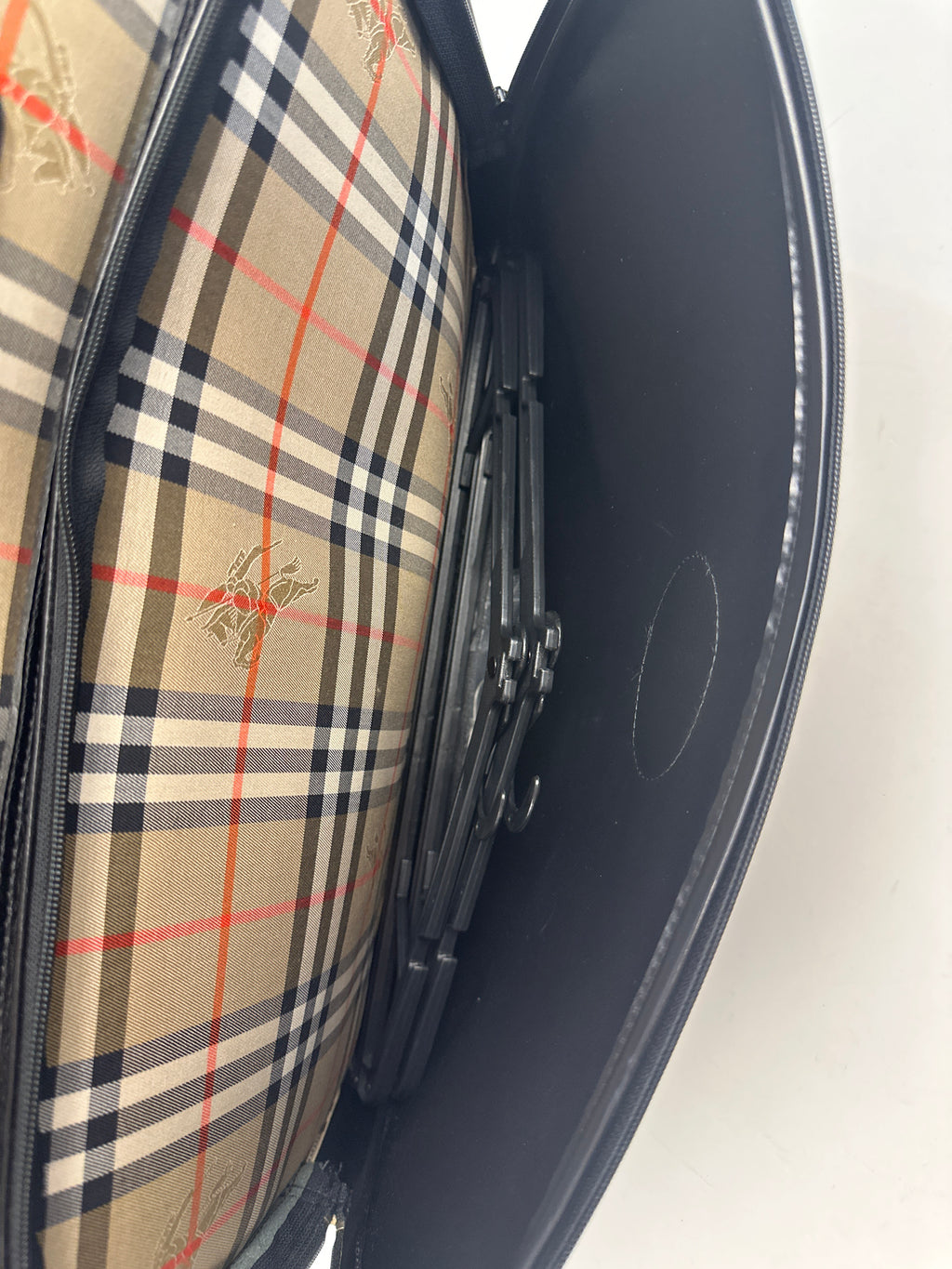 Burberry Nova Check Canvas Garment Bag