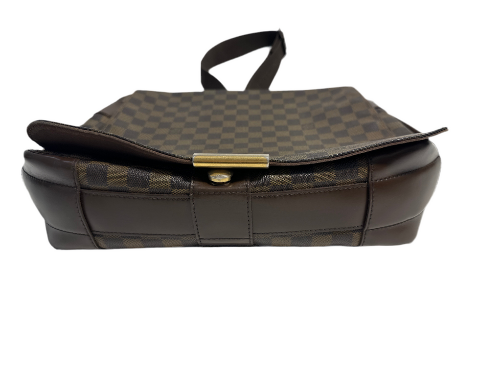 Louis Vuitton Damier Ebene Canvas and Leather Bastille Messenger