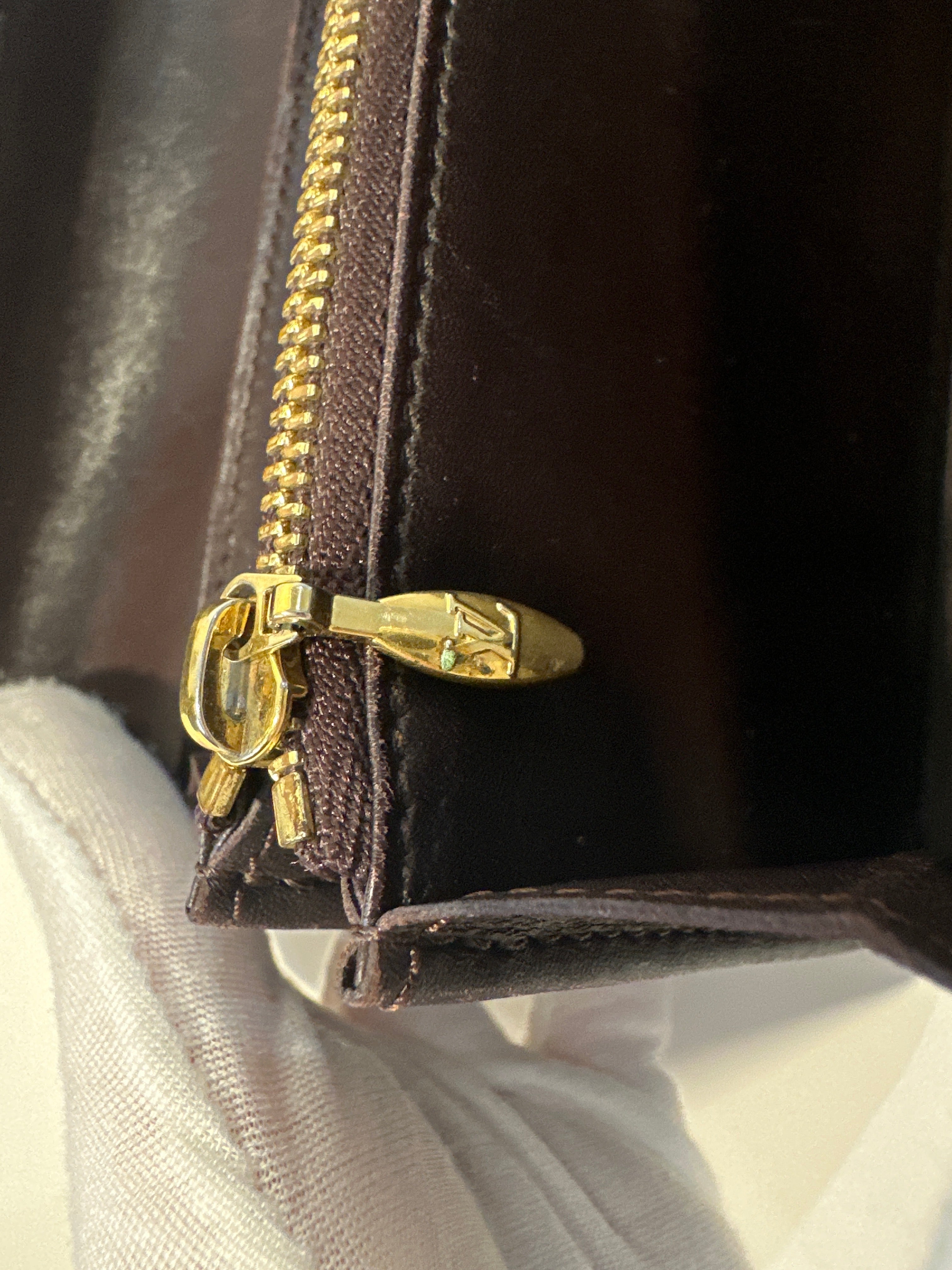 Vintage Louis Vuitton Vernis long wallet 2012 with COA