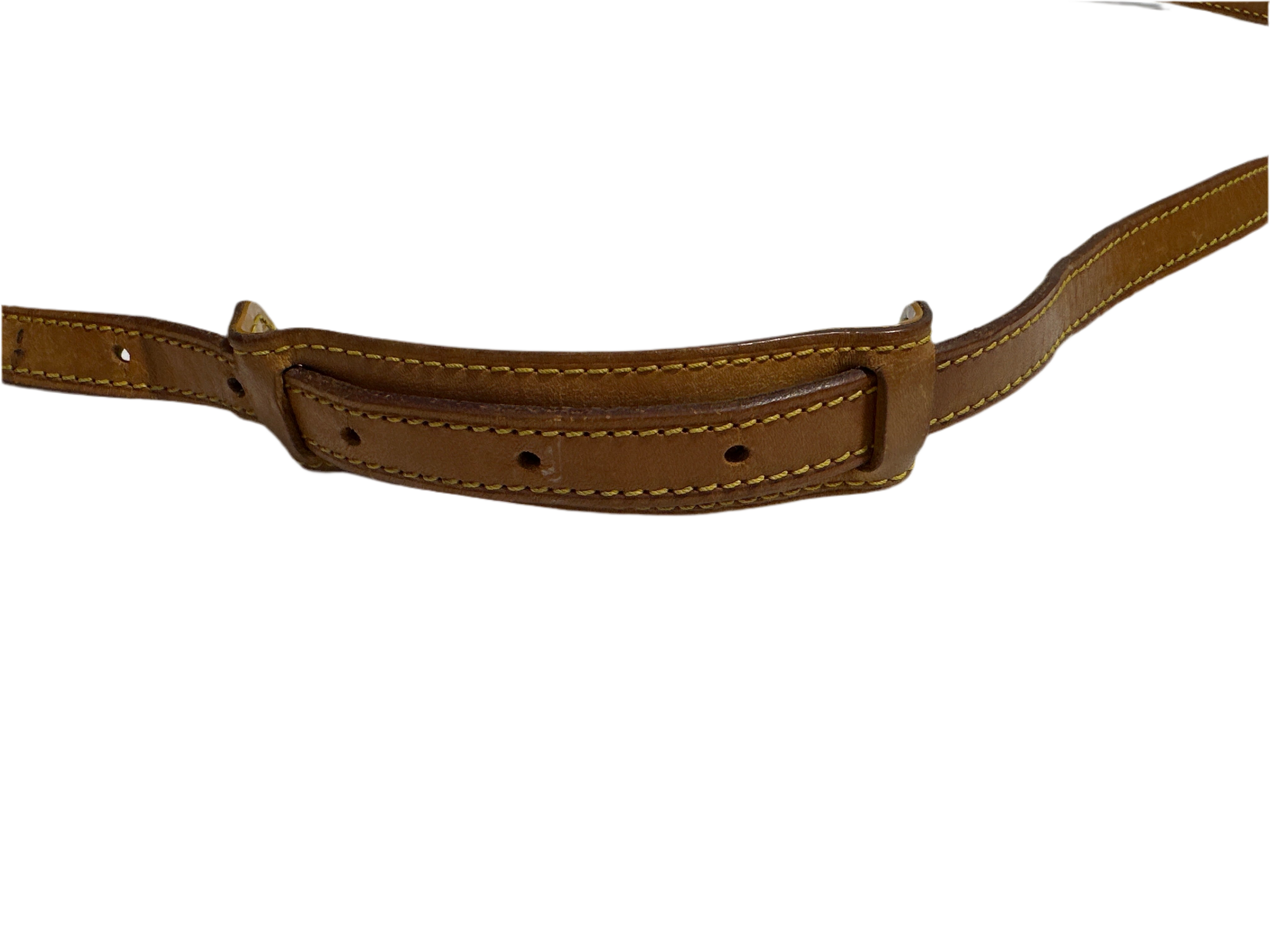 Vintage Louis Vuitton Monogram Jeune Fille Shoulder Bag Brown