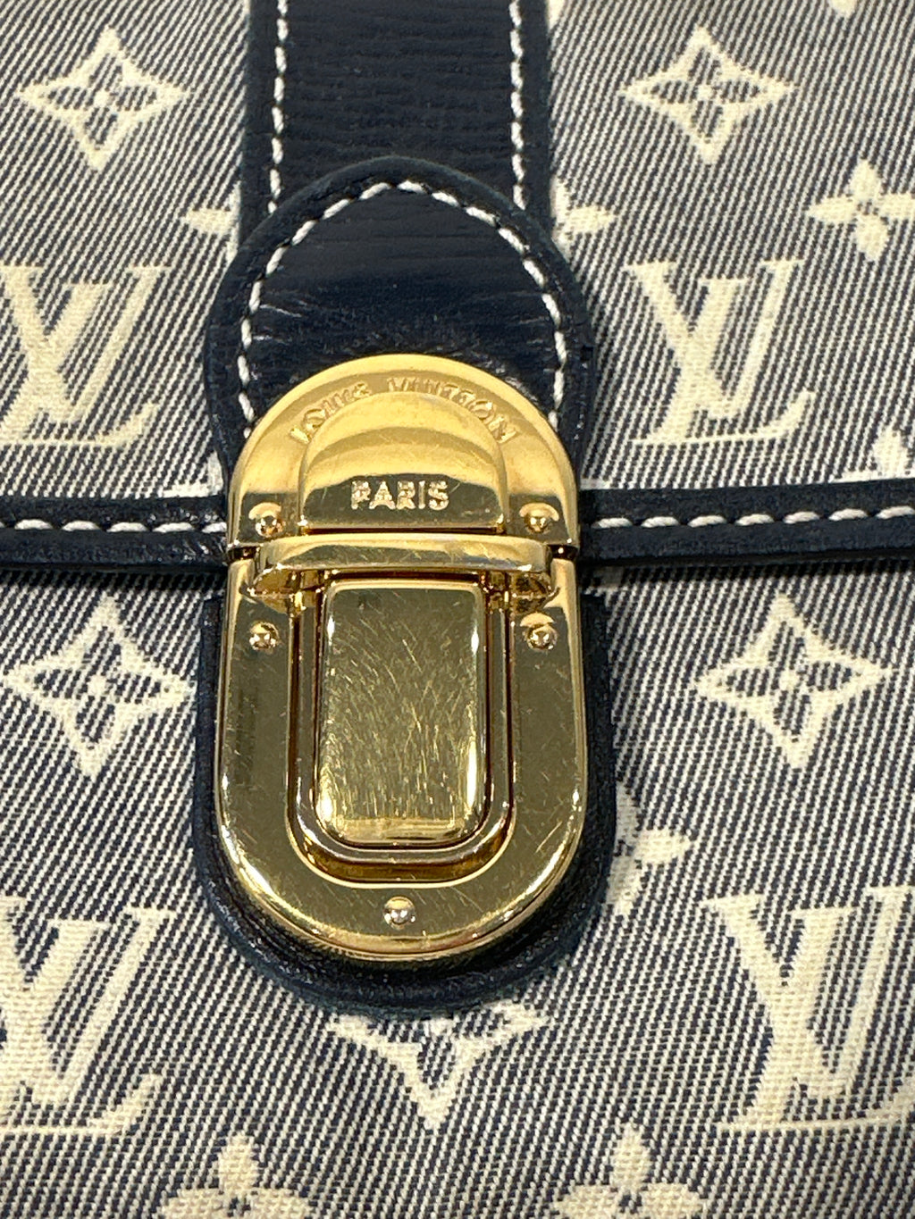 Louis Vuitton Encre Monogram Idylle Canvas and Leather Sarah Wallet with Box and Dust Bag