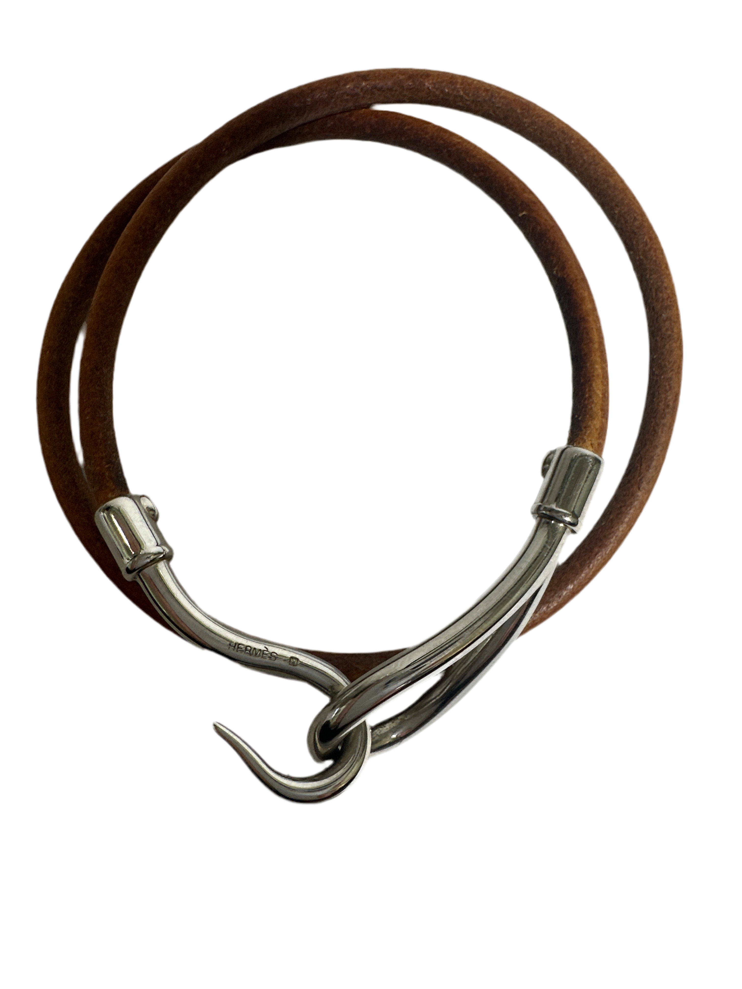 Hermès Jumbo Hook Double Tour Bracelet