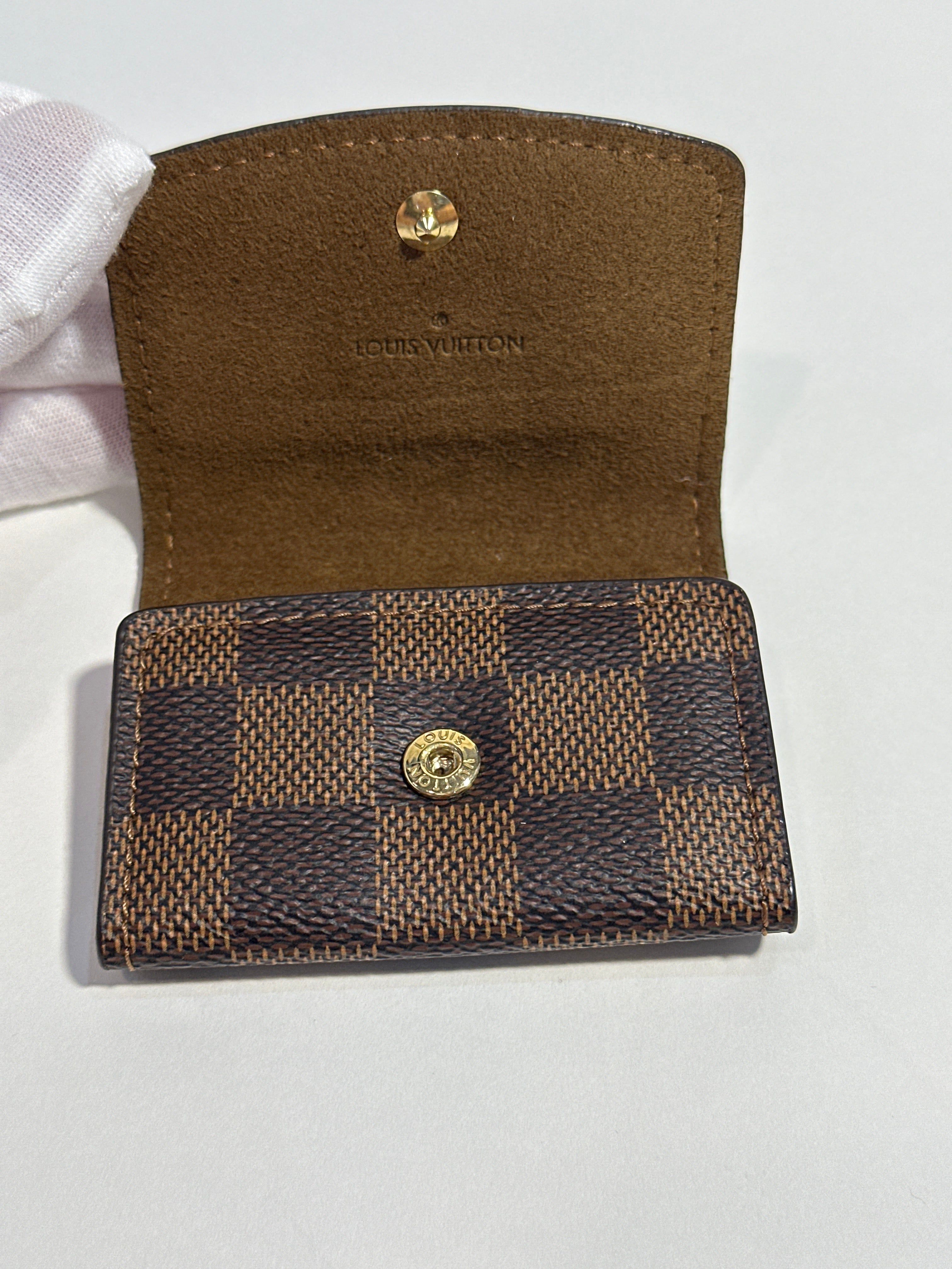 Louis Vuitton Damier Cuff Link Case