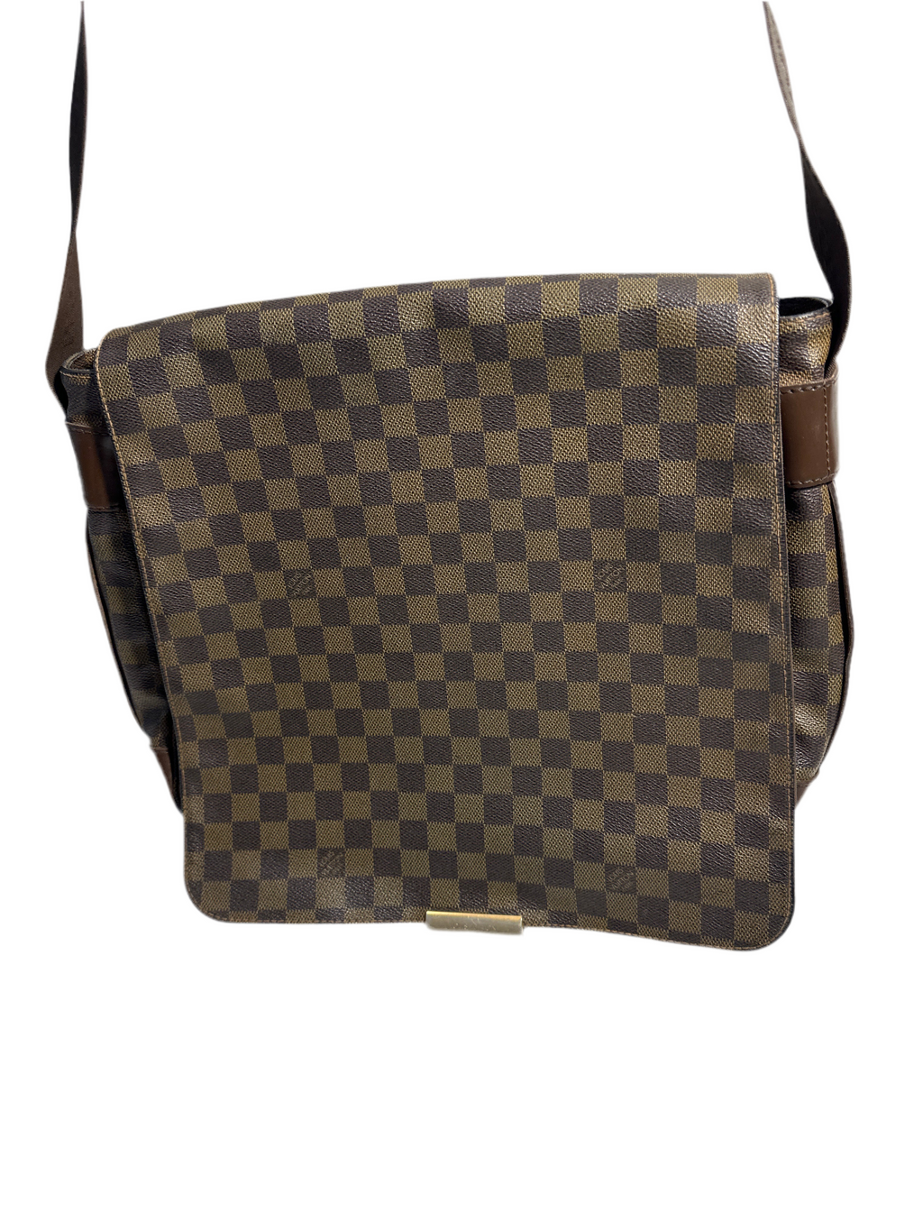 Louis Vuitton Damier Ebene Canvas and Leather Bastille Messenger