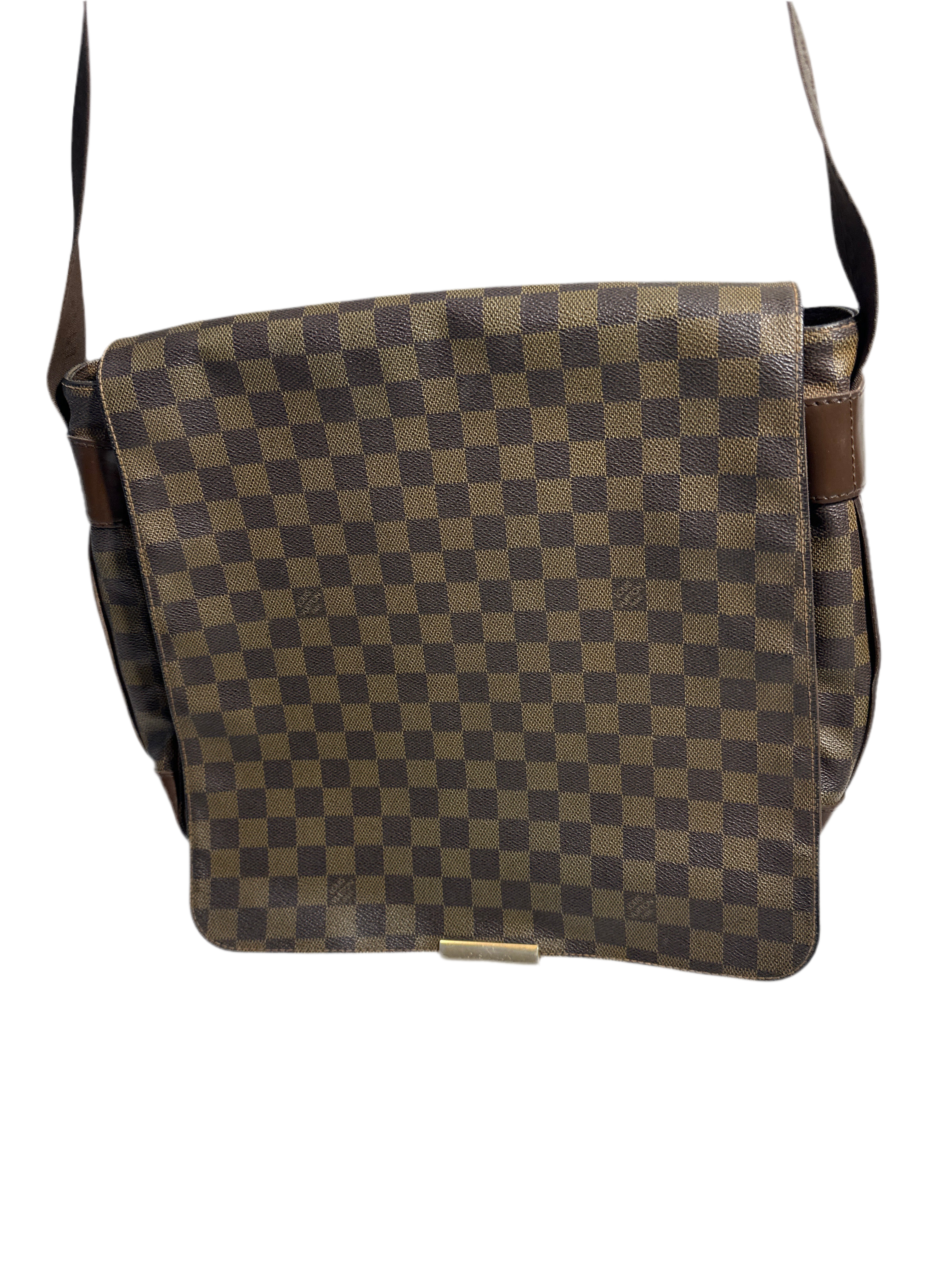 Louis Vuitton Damier Ebene Canvas and Leather Bastille Messenger