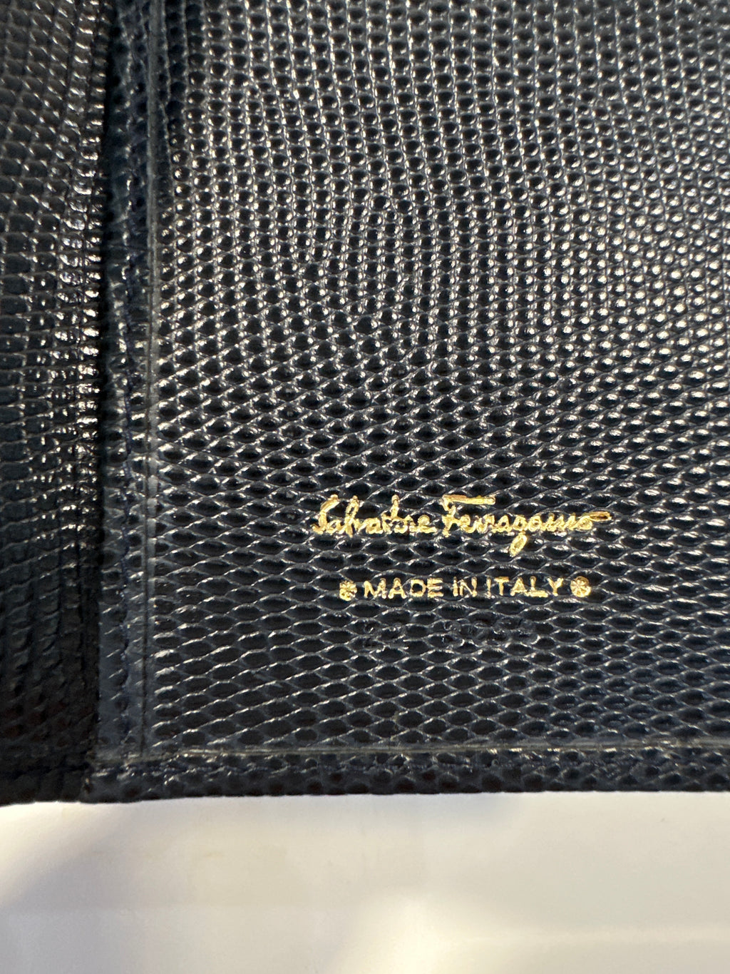 Salvatore Ferragamo Wallet Navy