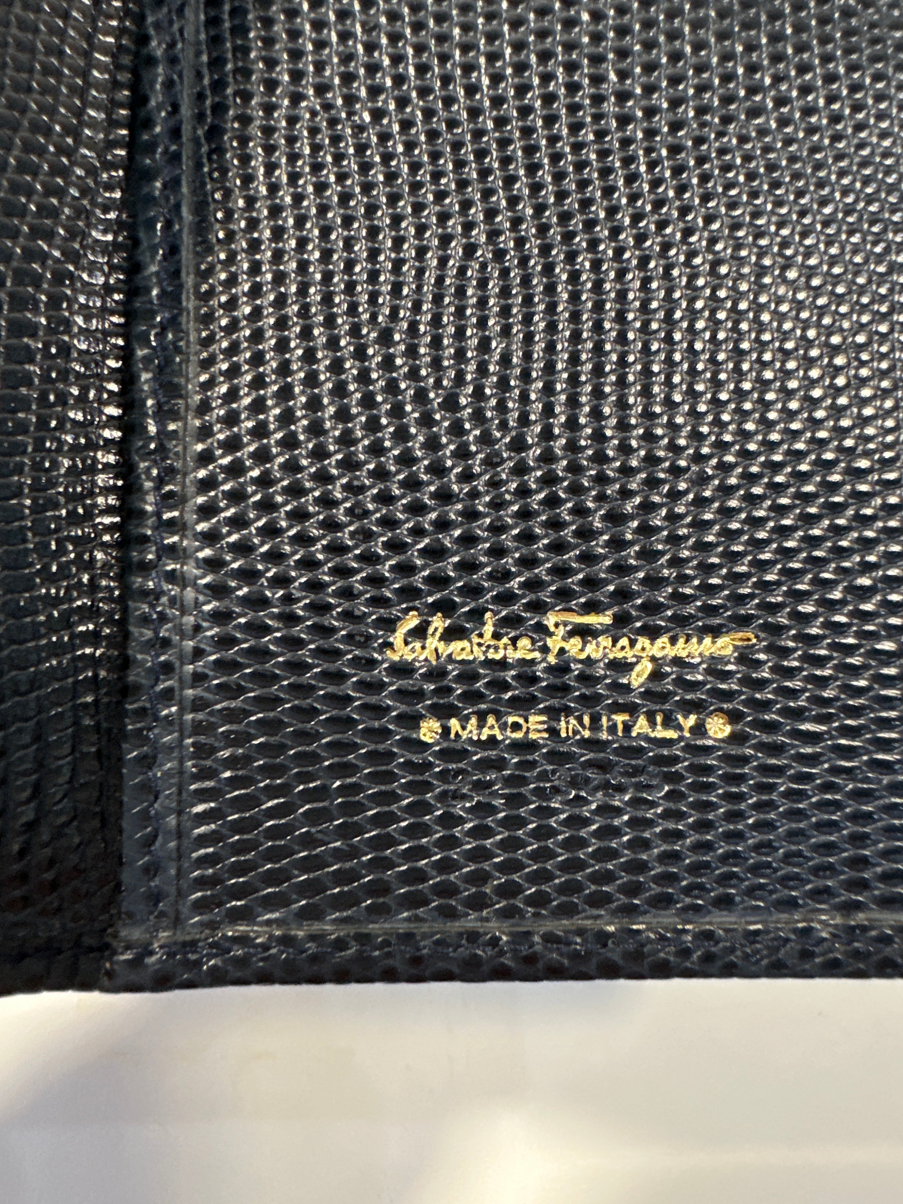 Salvatore Ferragamo Wallet Navy