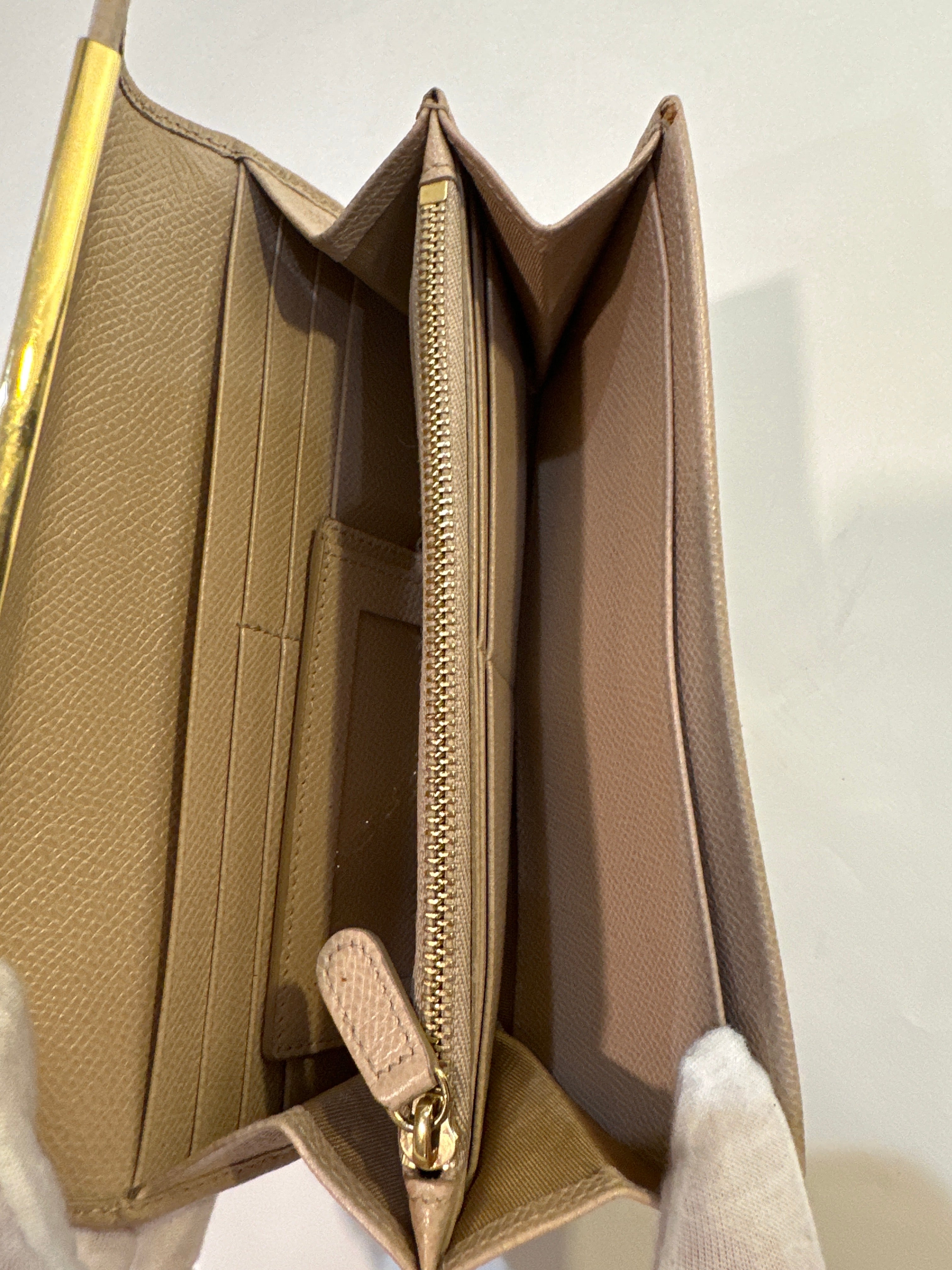 Salvatore Ferragamo Wallet with Hanging ID Tag