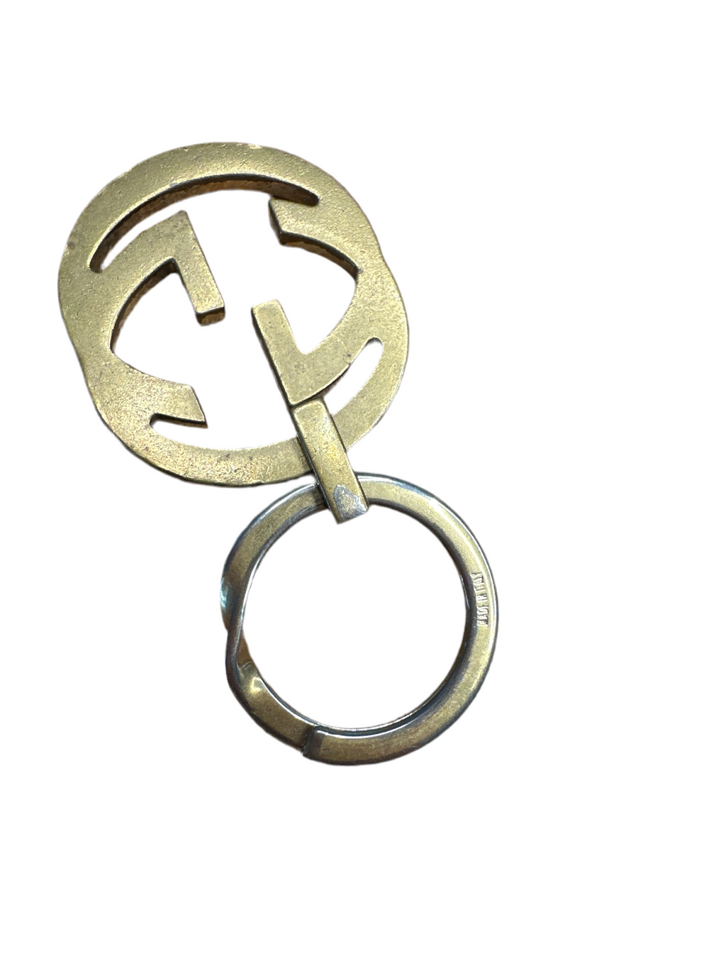 Vintage Gucci Interlocking G Key Ring