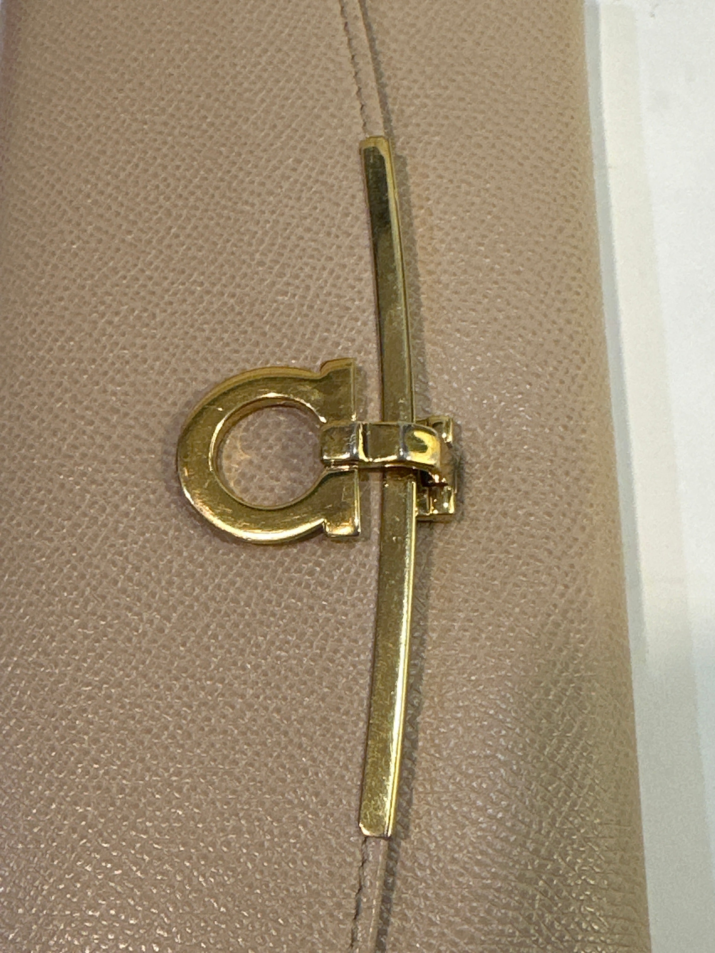 Salvatore Ferragamo Wallet with Hanging ID Tag