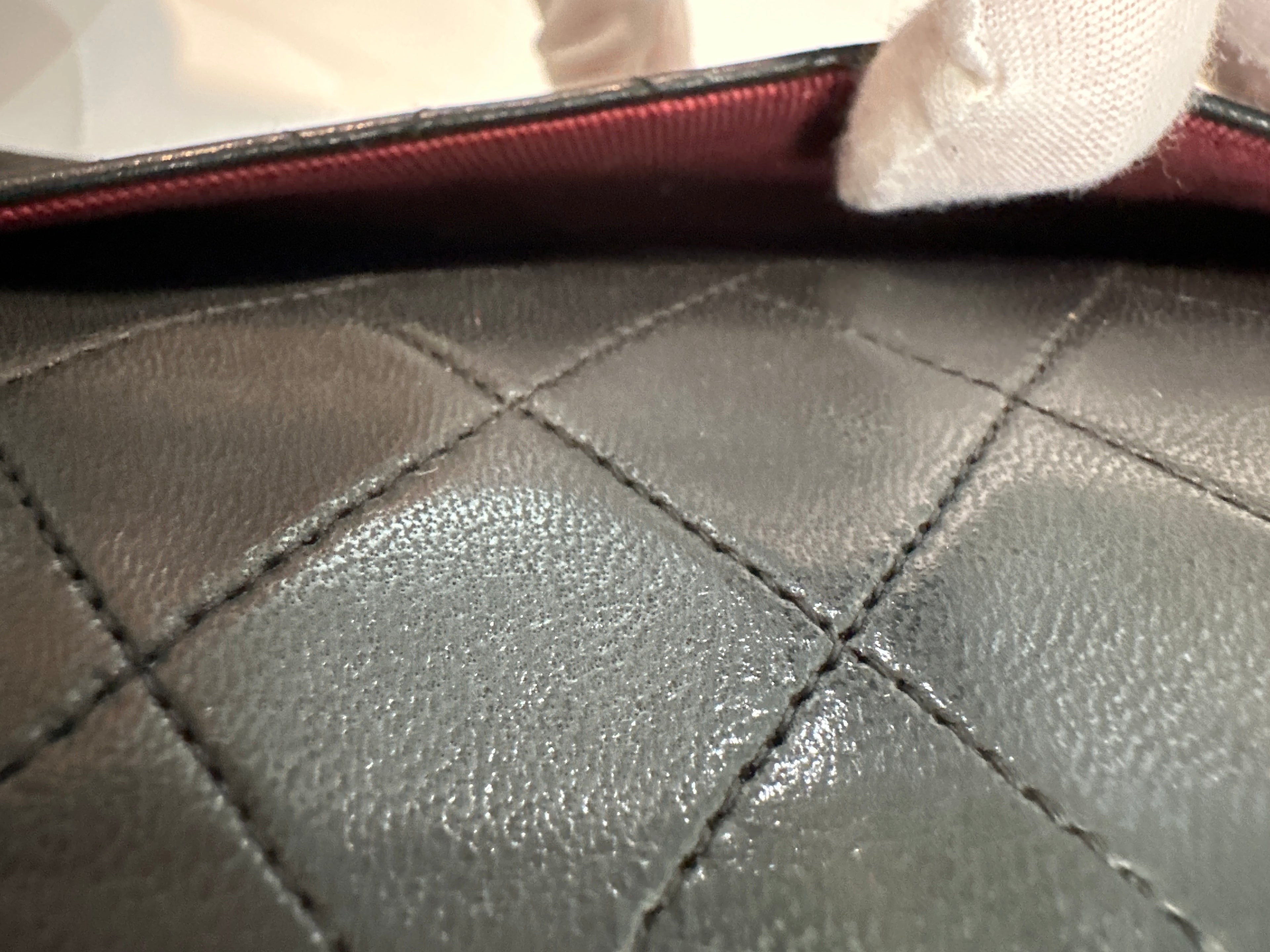 Vintage Chanel Classic Double Flap Bag Medium 1989-1991 with COA