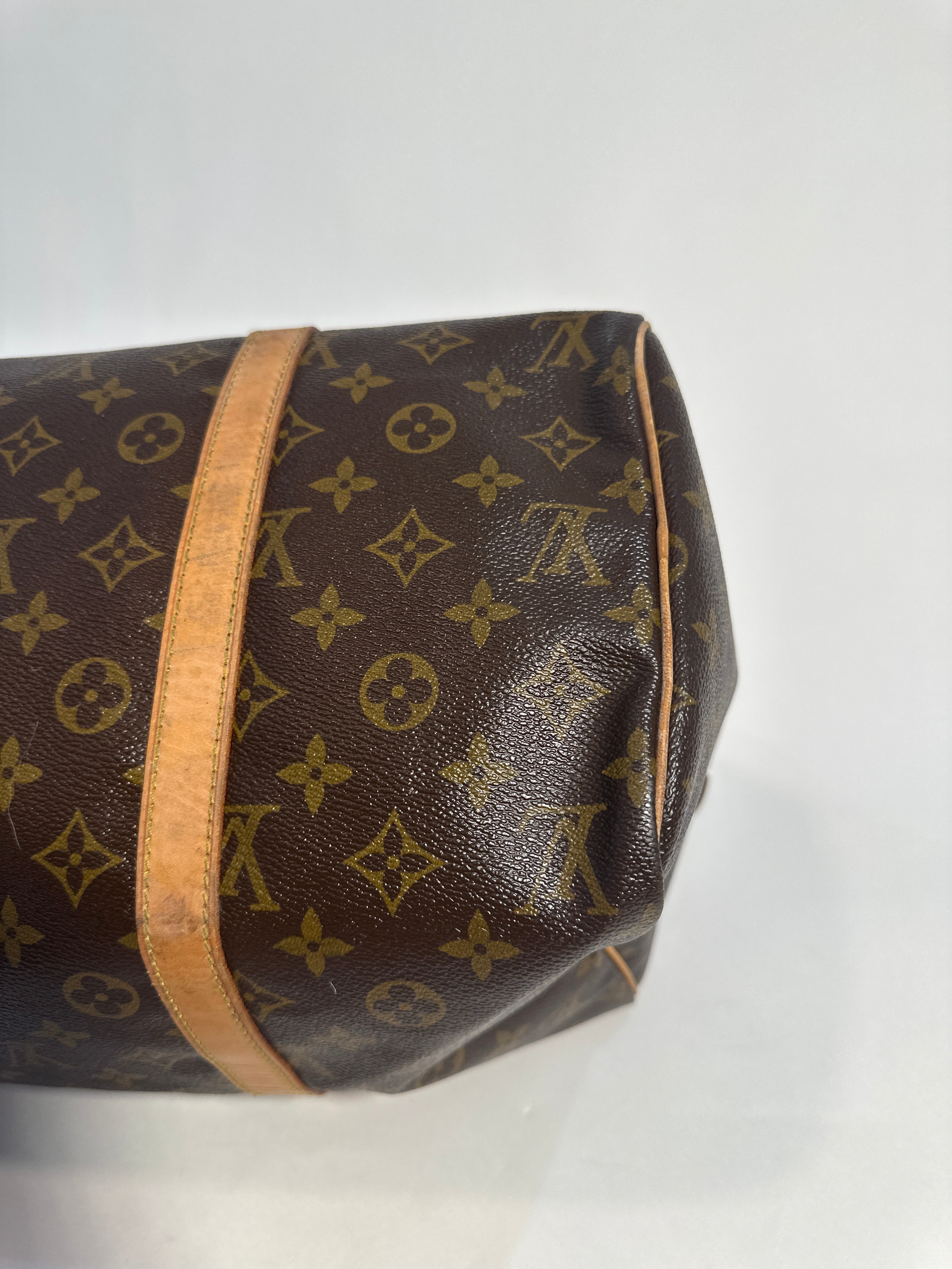 Vintage Louis Vuitton Monogram Sac Souple 35 Travel Bag