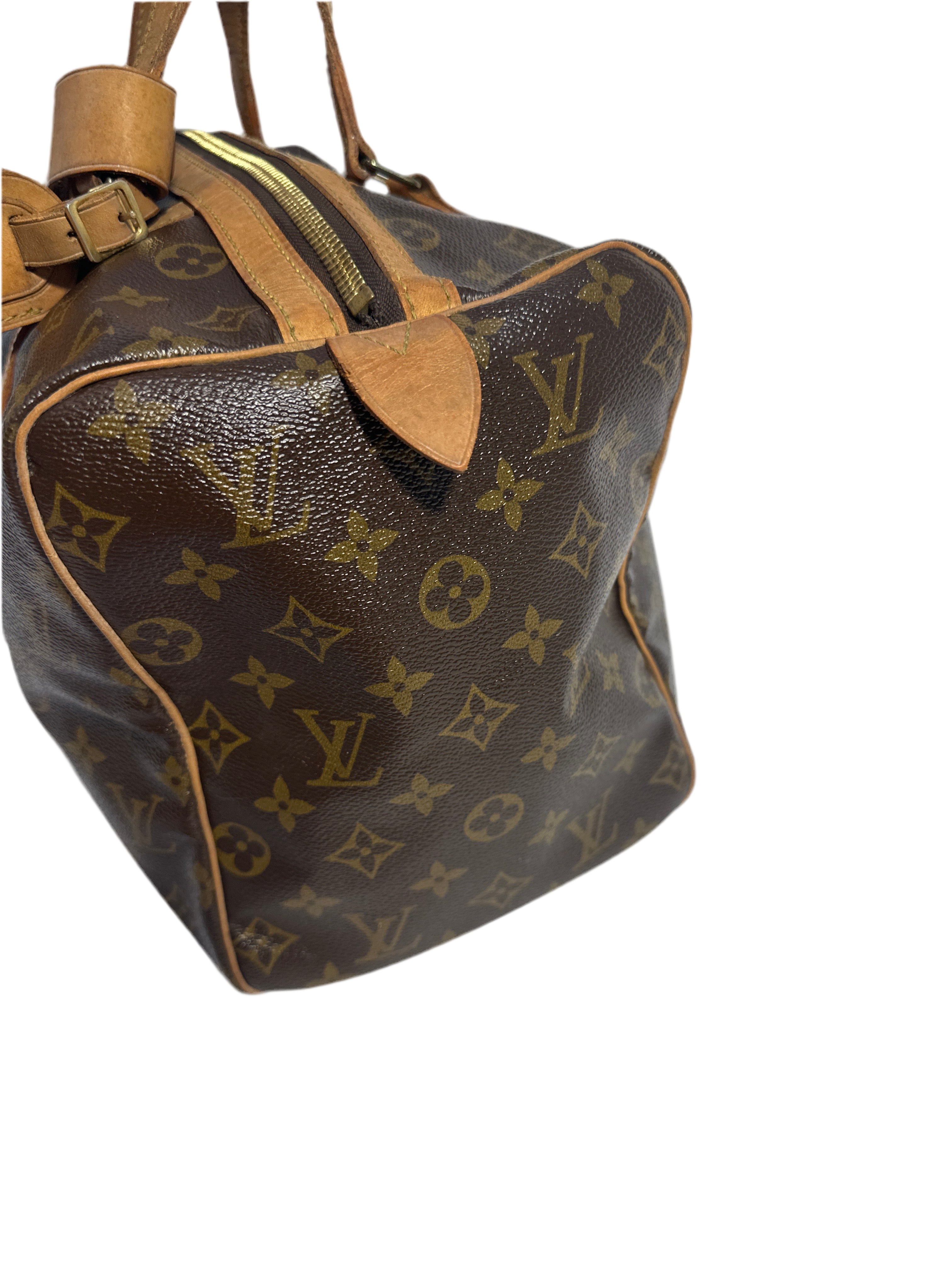 Vintage Louis Vuitton Monogram Sac Souple 35 Travel Bag