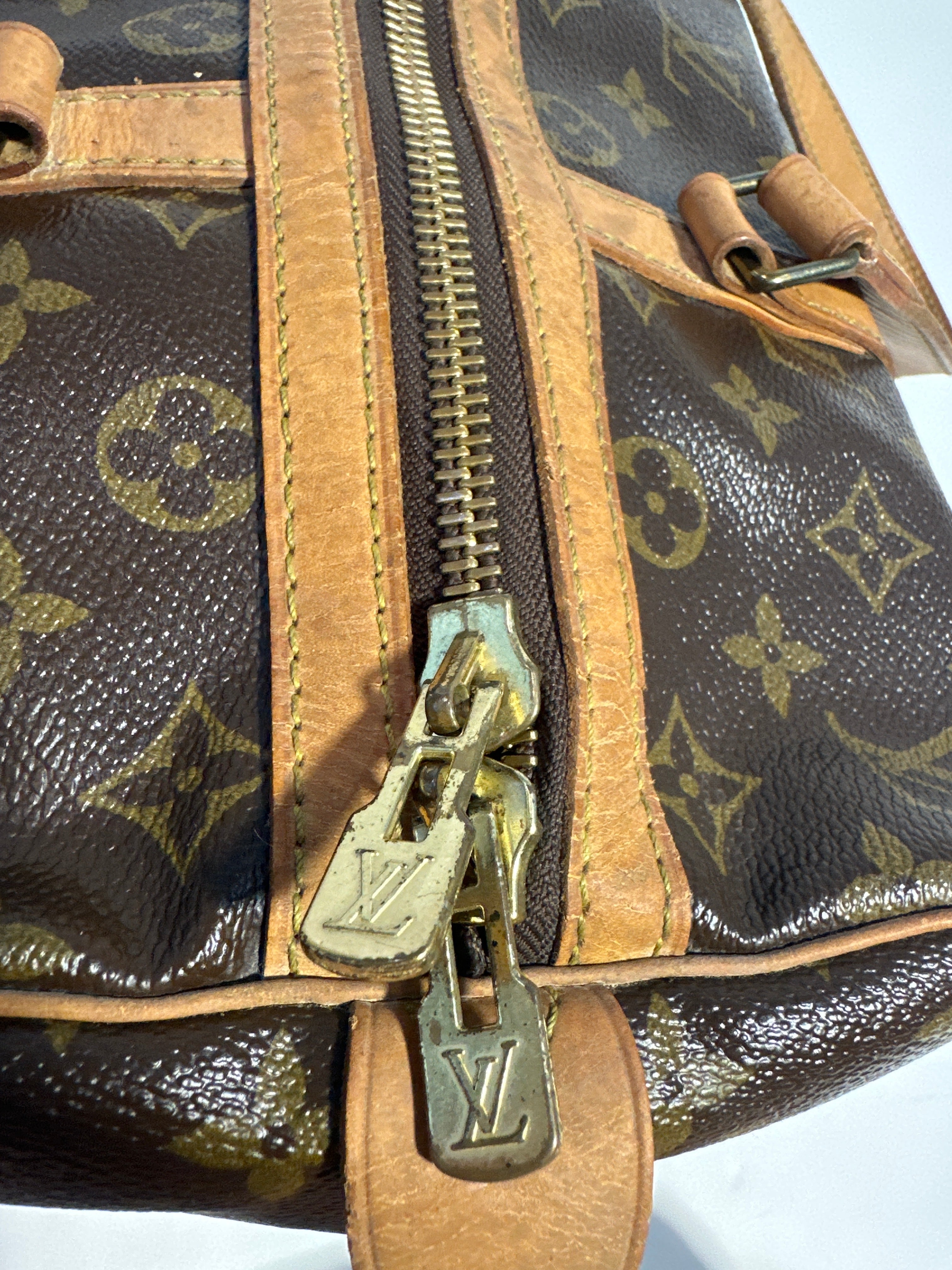 Vintage Louis Vuitton Monogram Sac Souple 35 Travel Bag