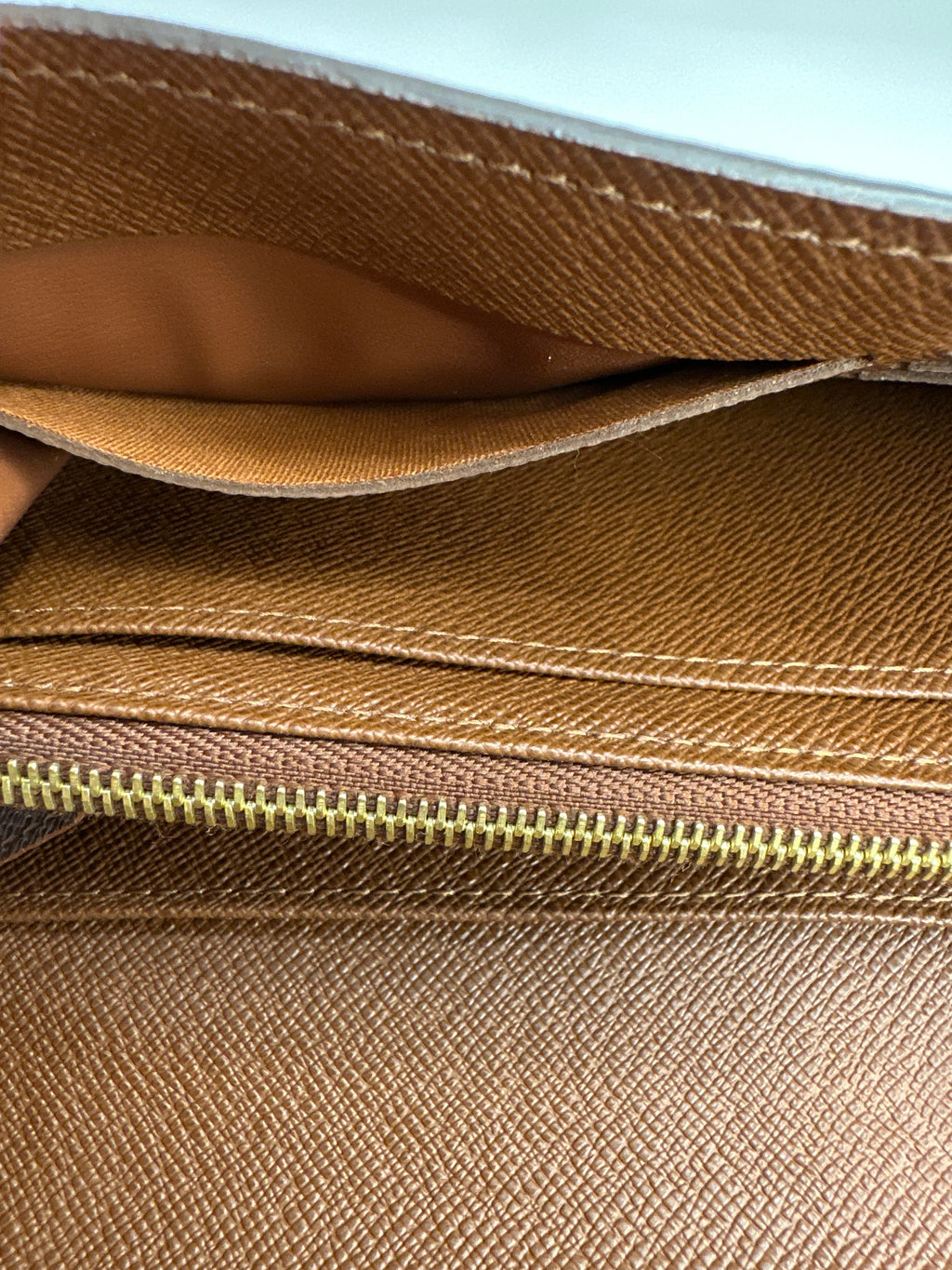 Louis Vuitton Monogram Coated Canvas Continental Sarah Wallet Brown