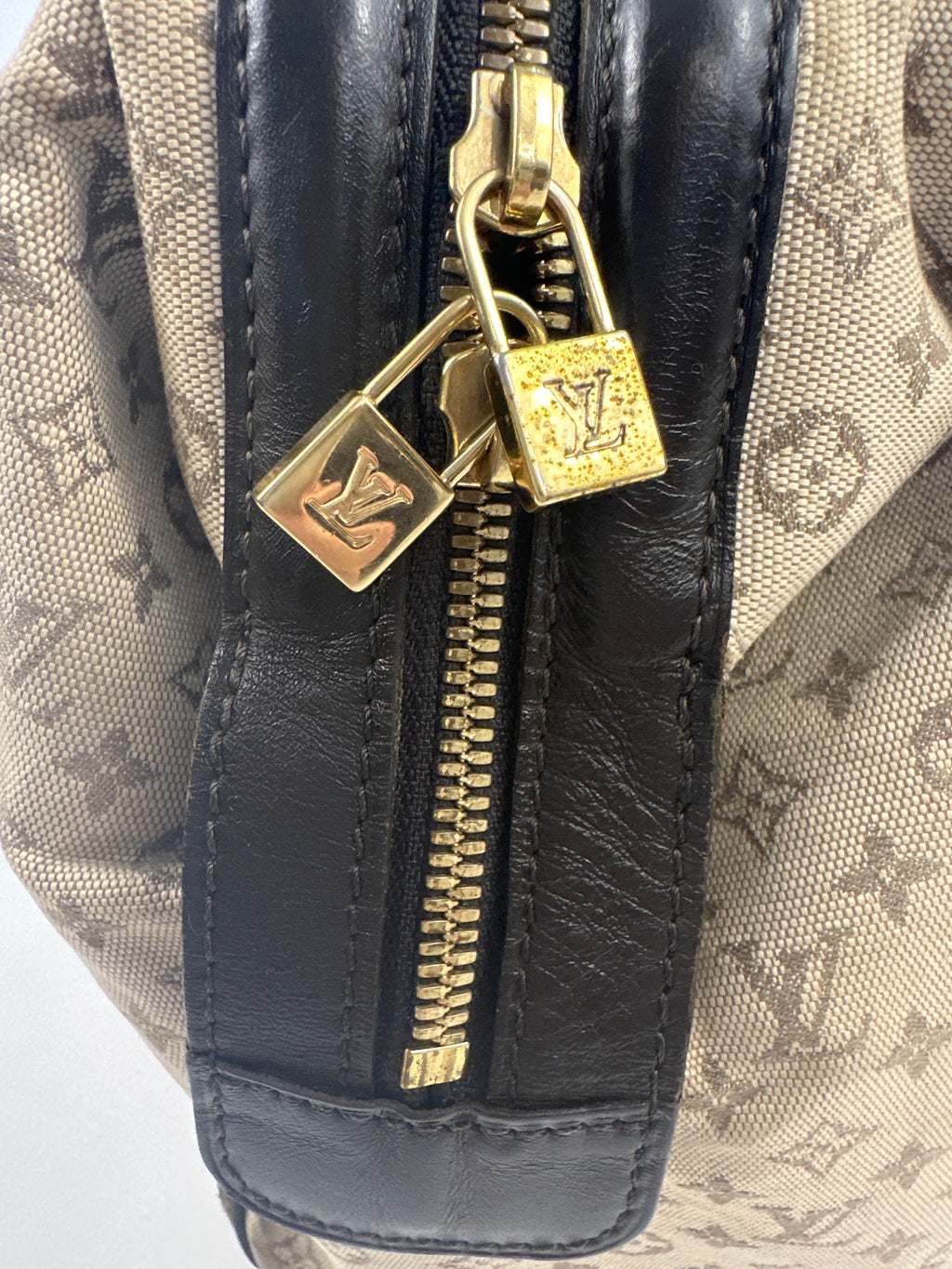 Vintage Louis Vuitton Josephine Denim Bag 2001