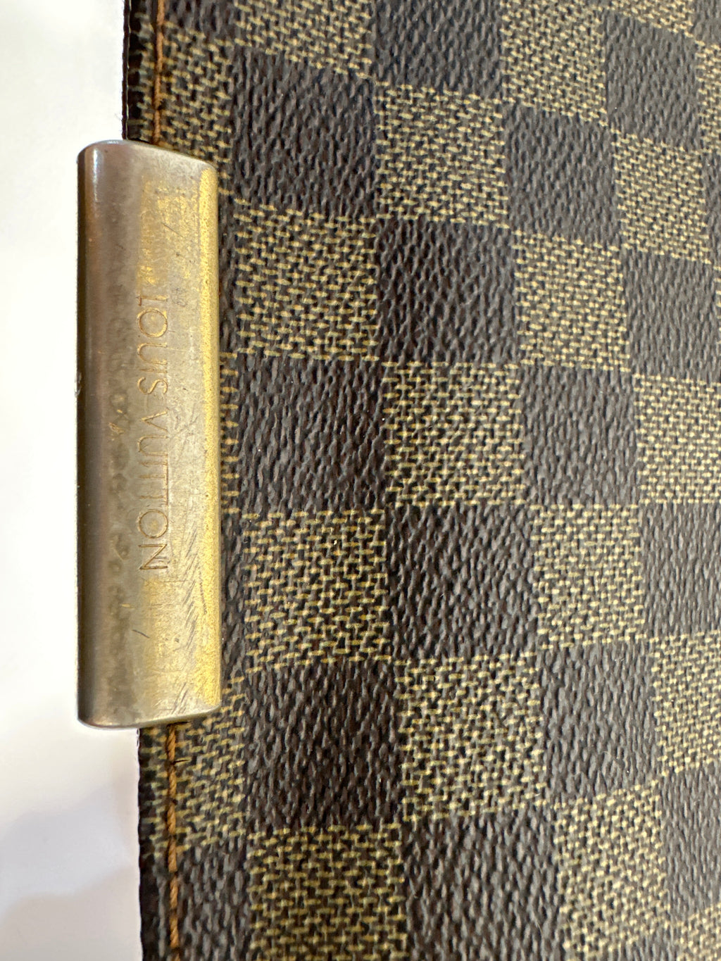 Louis Vuitton Damier Ebene Canvas and Leather Bastille Messenger