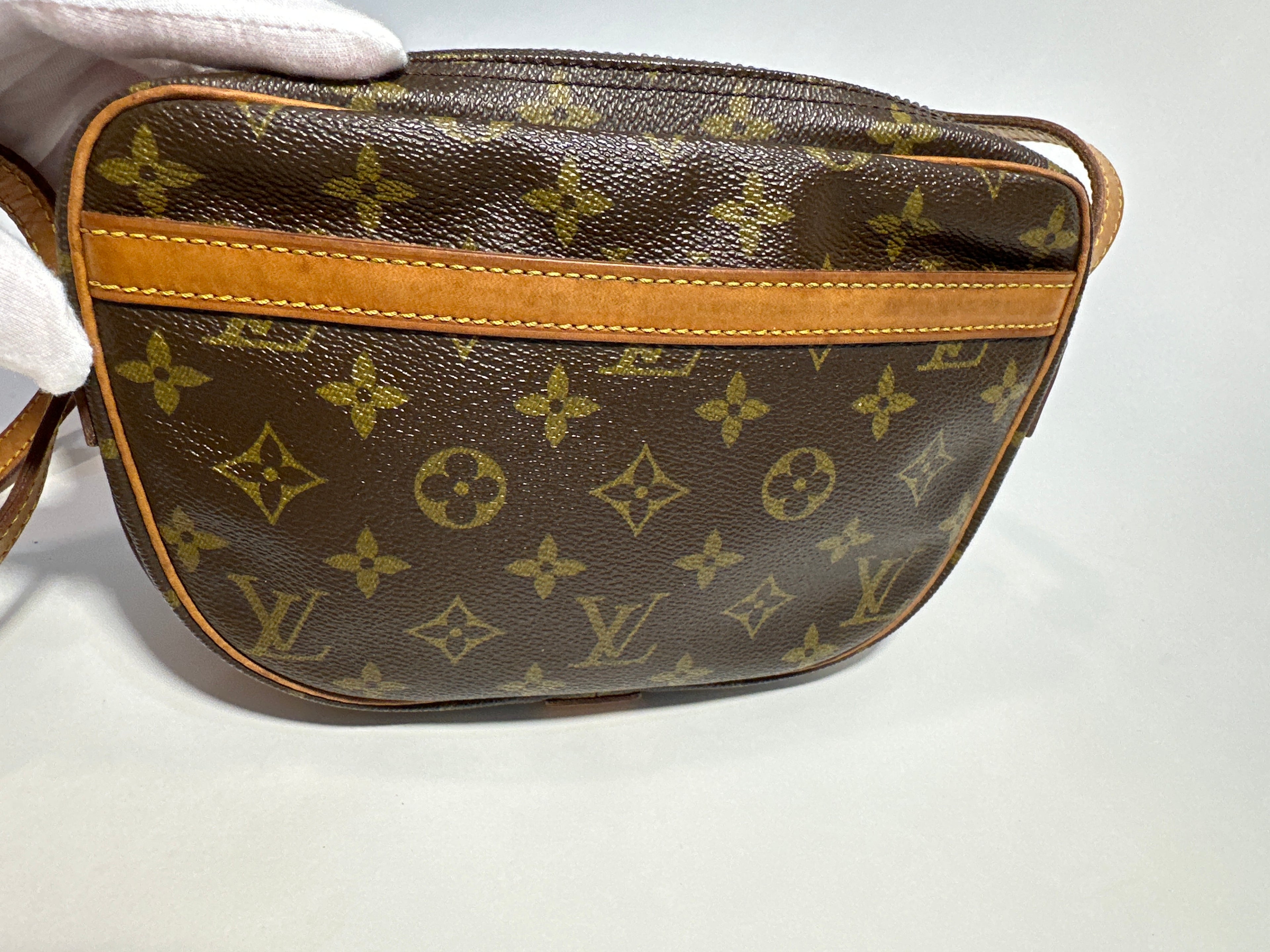 Vintage Louis Vuitton Monogram Jeune Fille Shoulder Bag Brown