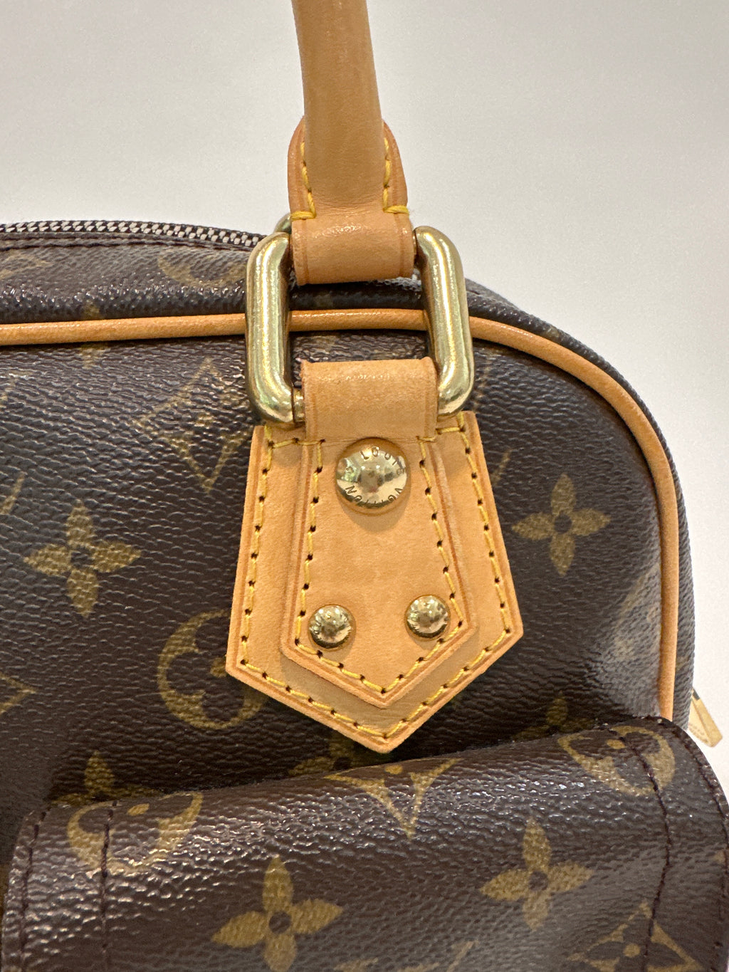 LOUIS VUITTON Monogram Canvas Manhattan PM Bag