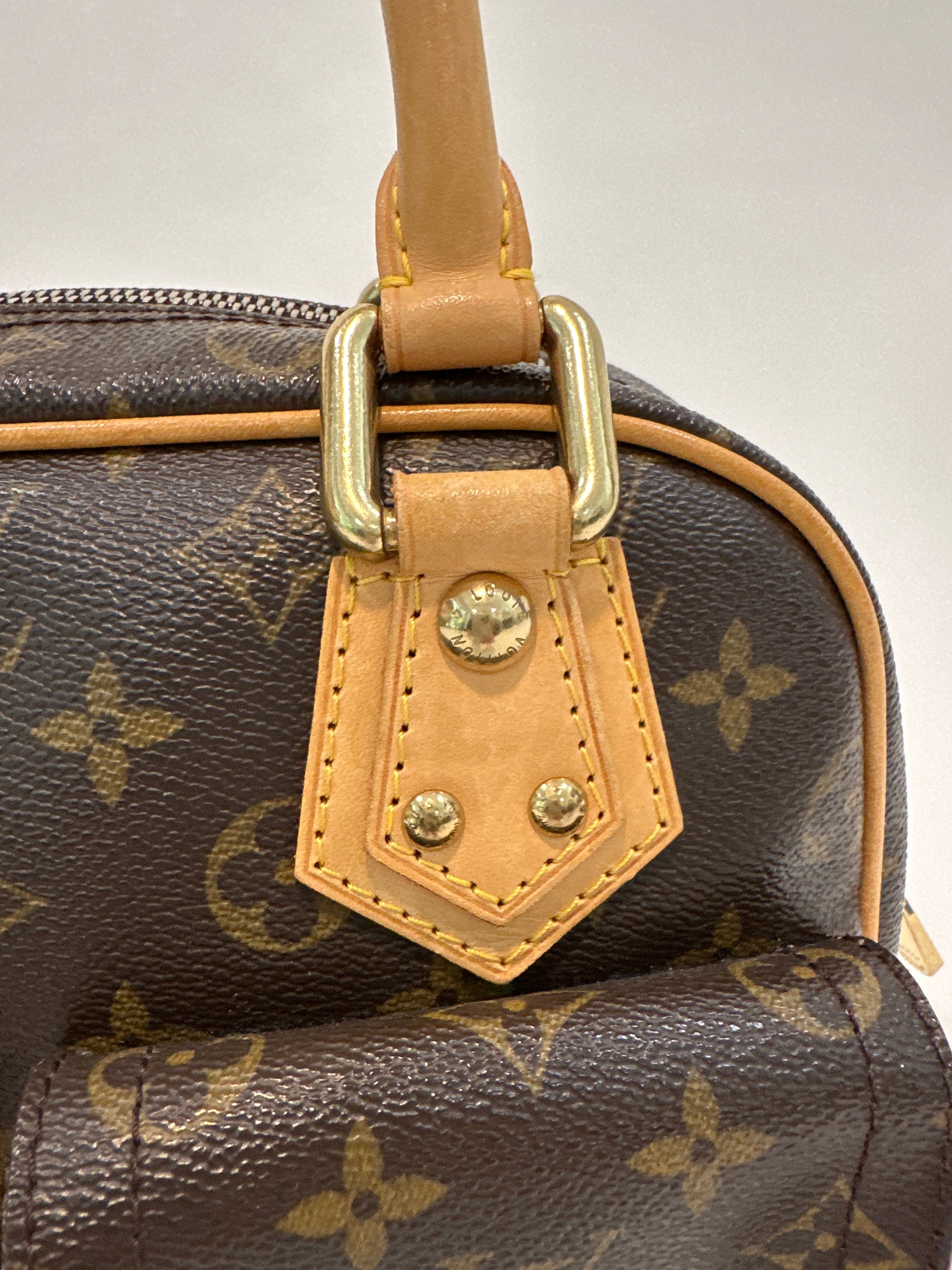 LOUIS VUITTON Monogram Canvas Manhattan PM Bag