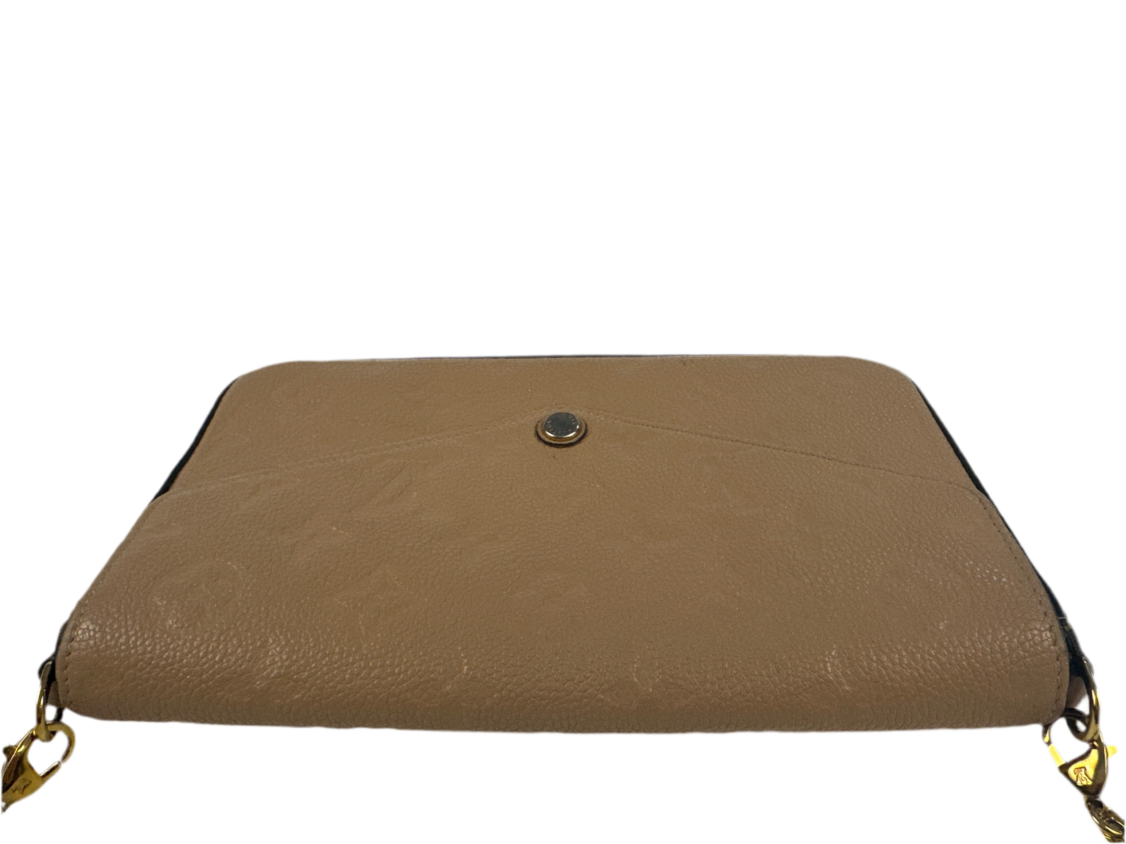 Louis Vuitton Pochette Félicie Monogram Empreinte Leather- Turtle Dove