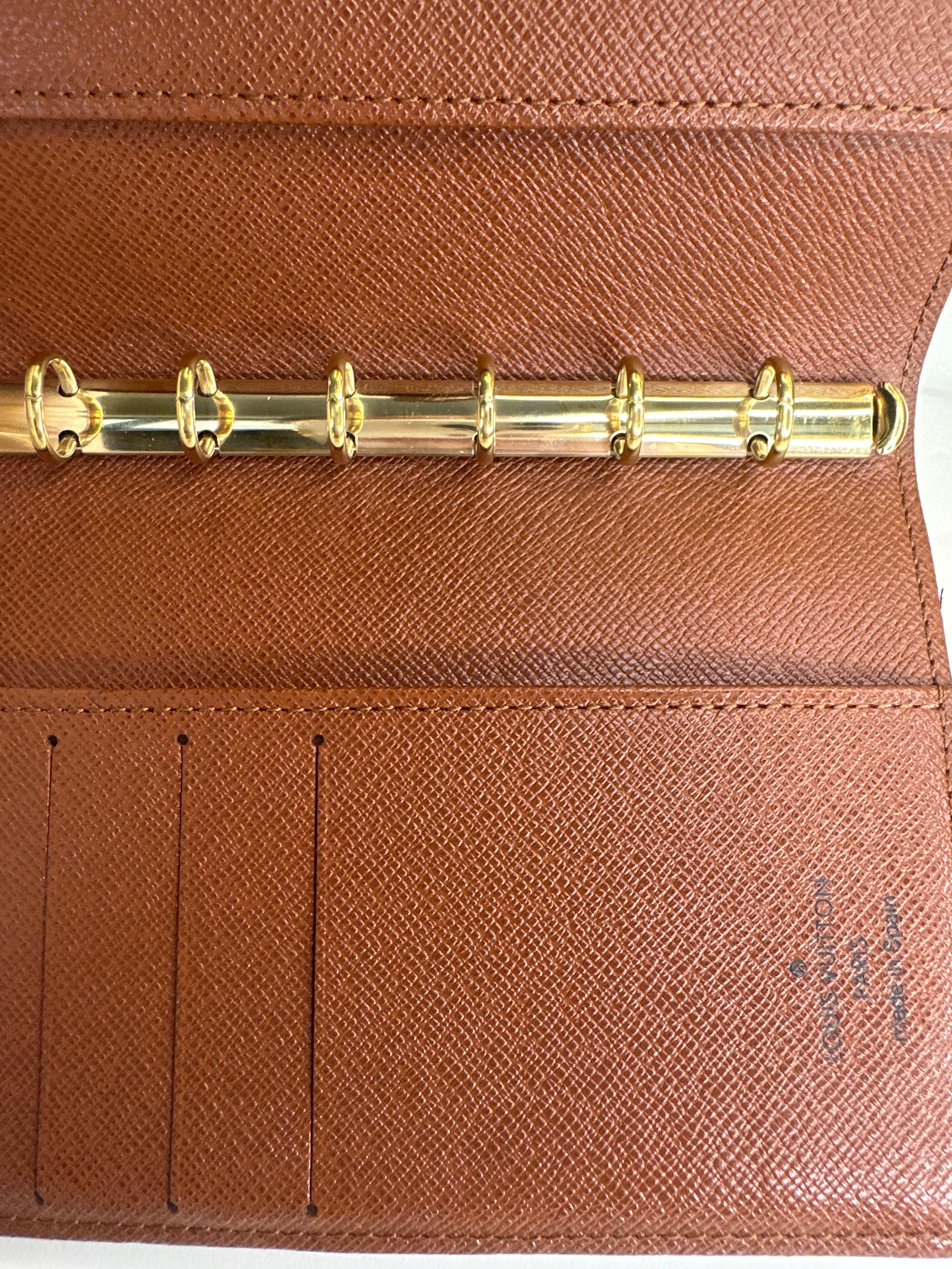 Vintage Louis Vuitton Monogram Agenda PM Notebook Cover