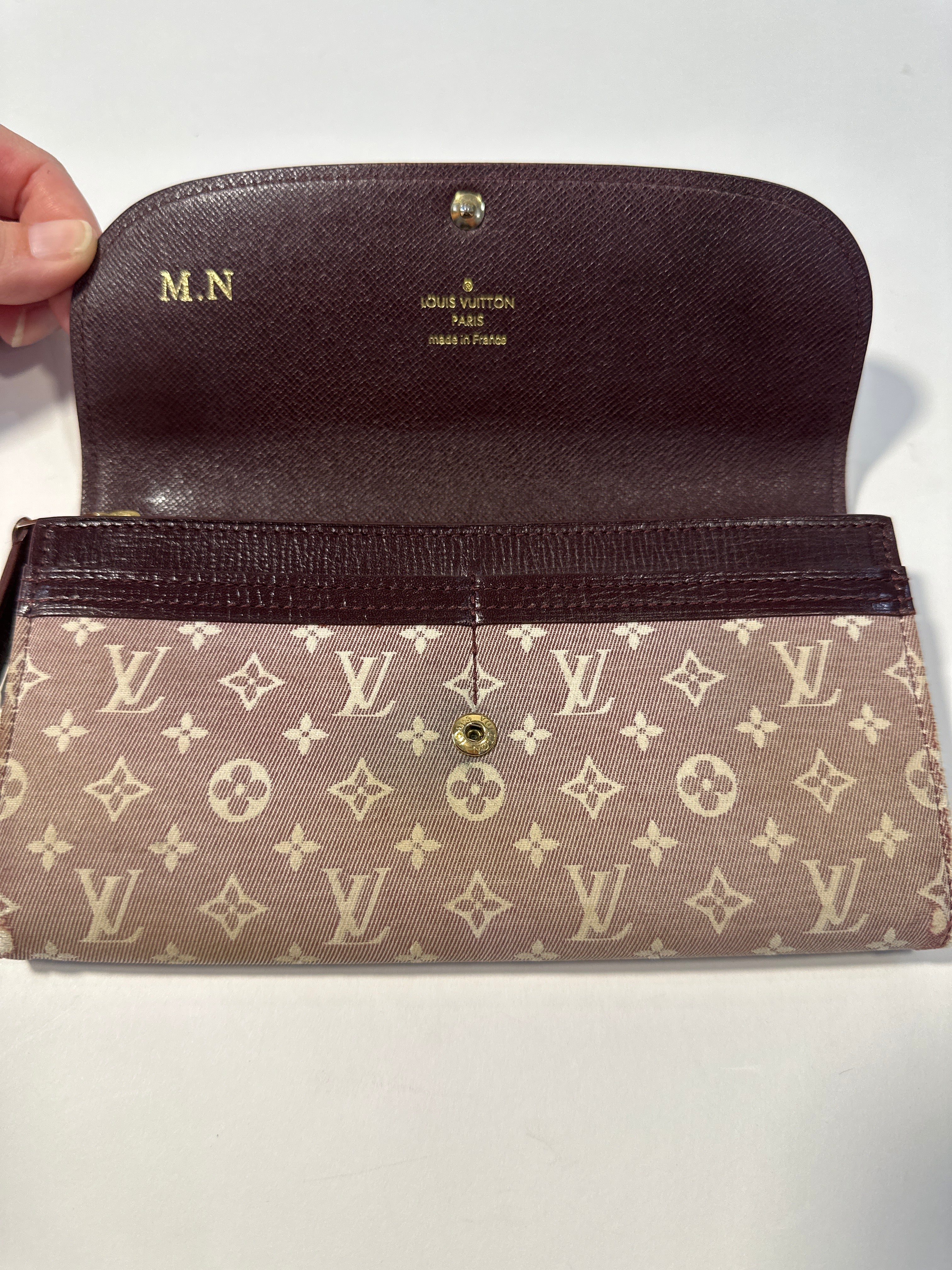 Vintage Louis Vuitton Long Wallet Monogram Idylle Portefeuille Sarah  Brown 2012 with Box and COA