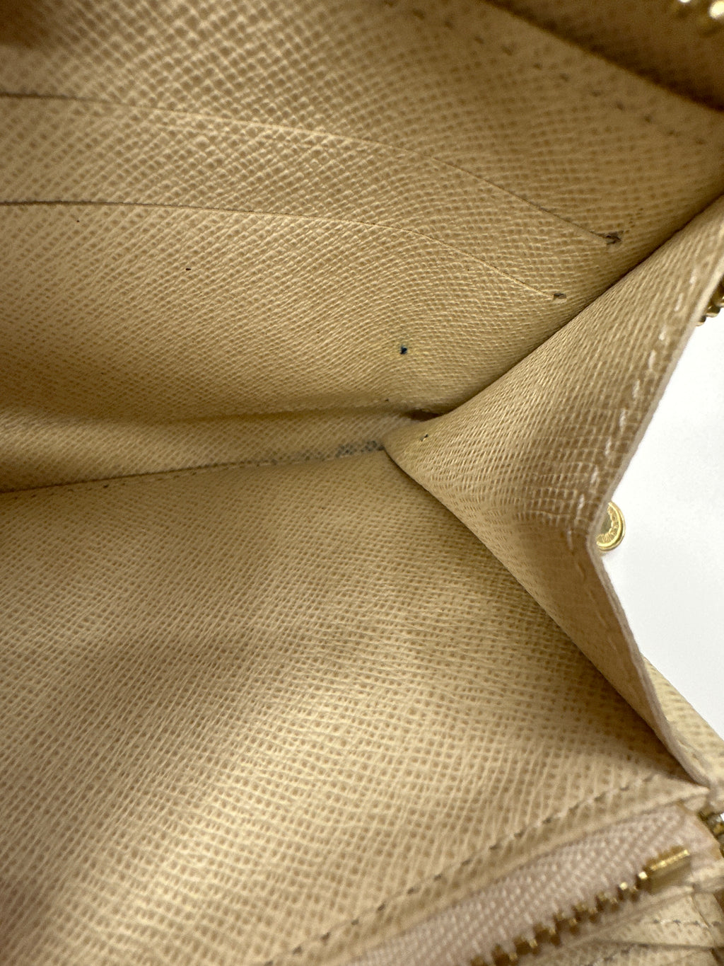 Louis Vuitton Damier Azur Zippy Wallet 2012 - with authentication card