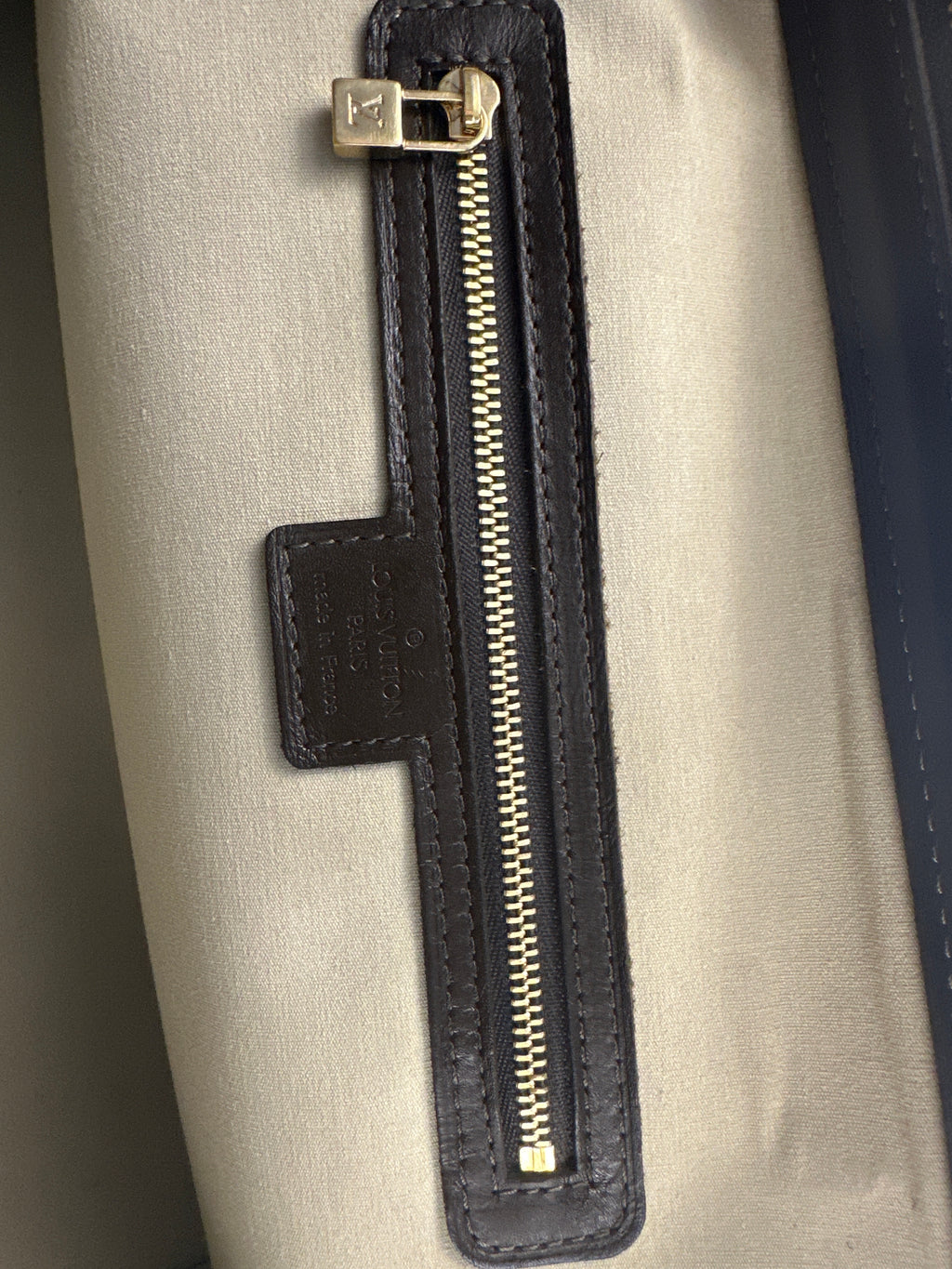 Vintage Louis Vuitton Josephine Denim Bag 2001