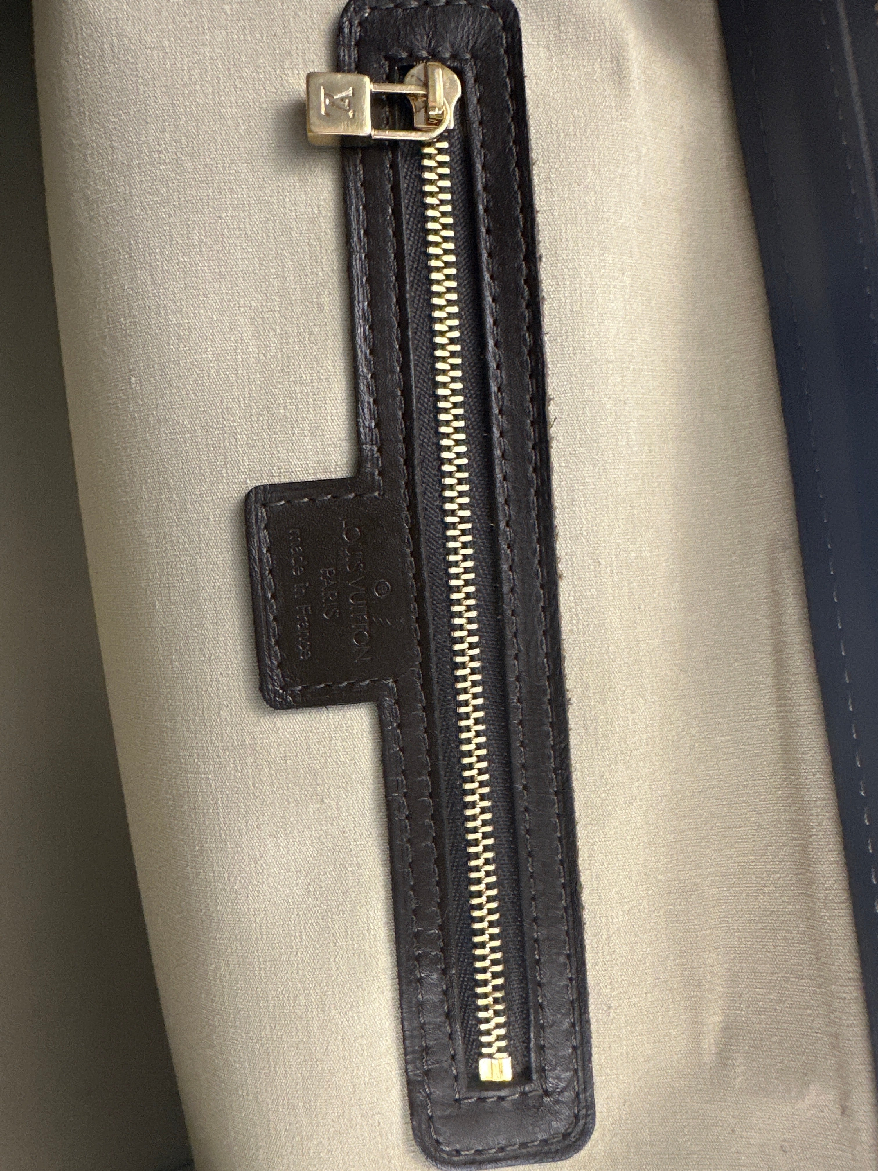 Vintage Louis Vuitton Josephine Denim Bag 2001