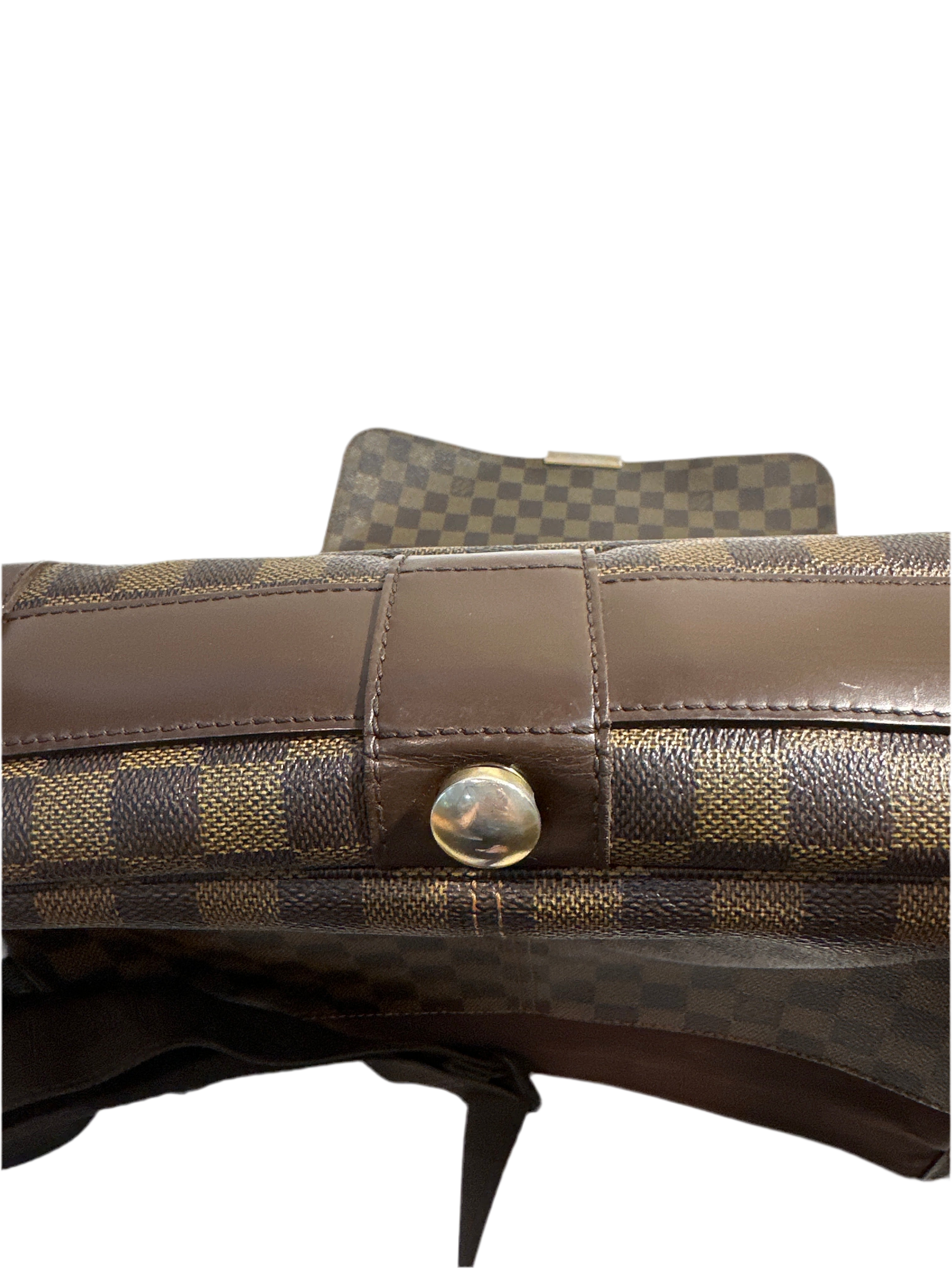 Louis Vuitton Damier Ebene Canvas and Leather Bastille Messenger