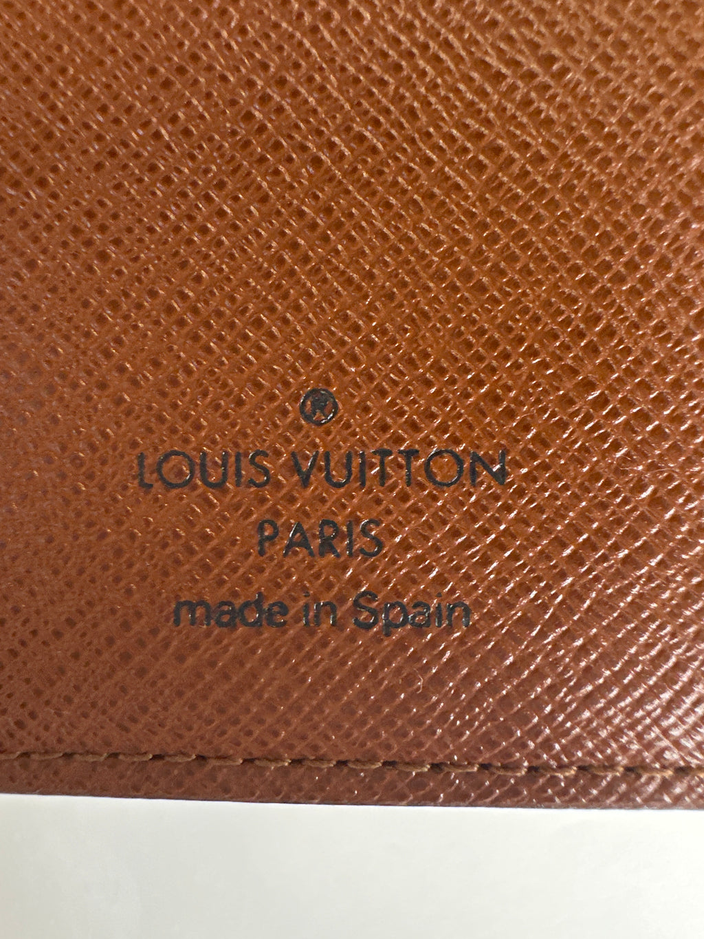 Vintage Louis Vuitton Monogram Agenda PM Notebook Cover