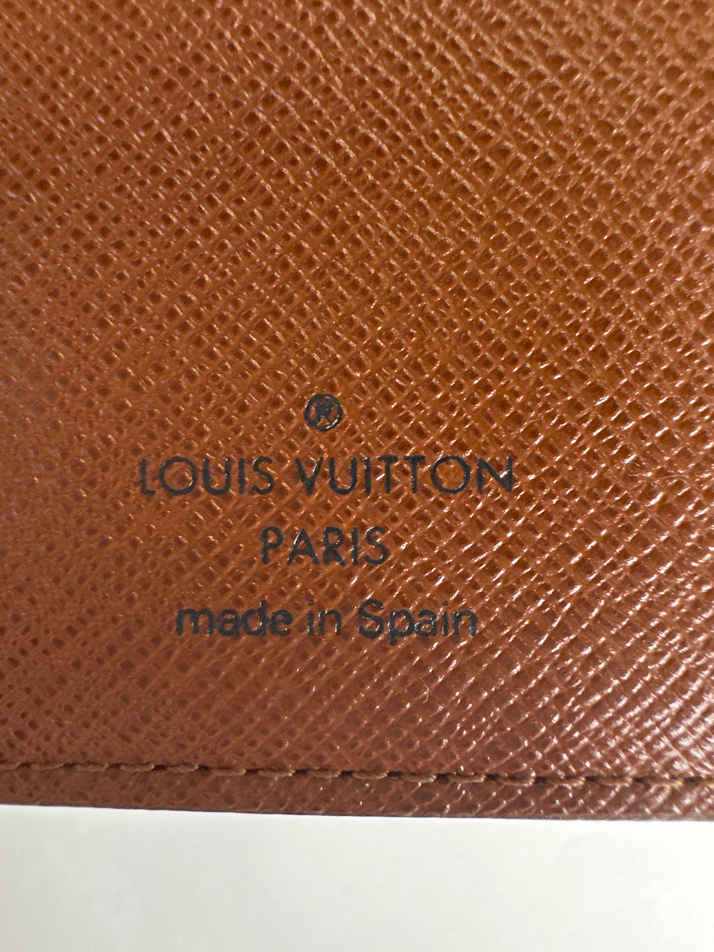 Vintage Louis Vuitton Monogram Agenda PM Notebook Cover