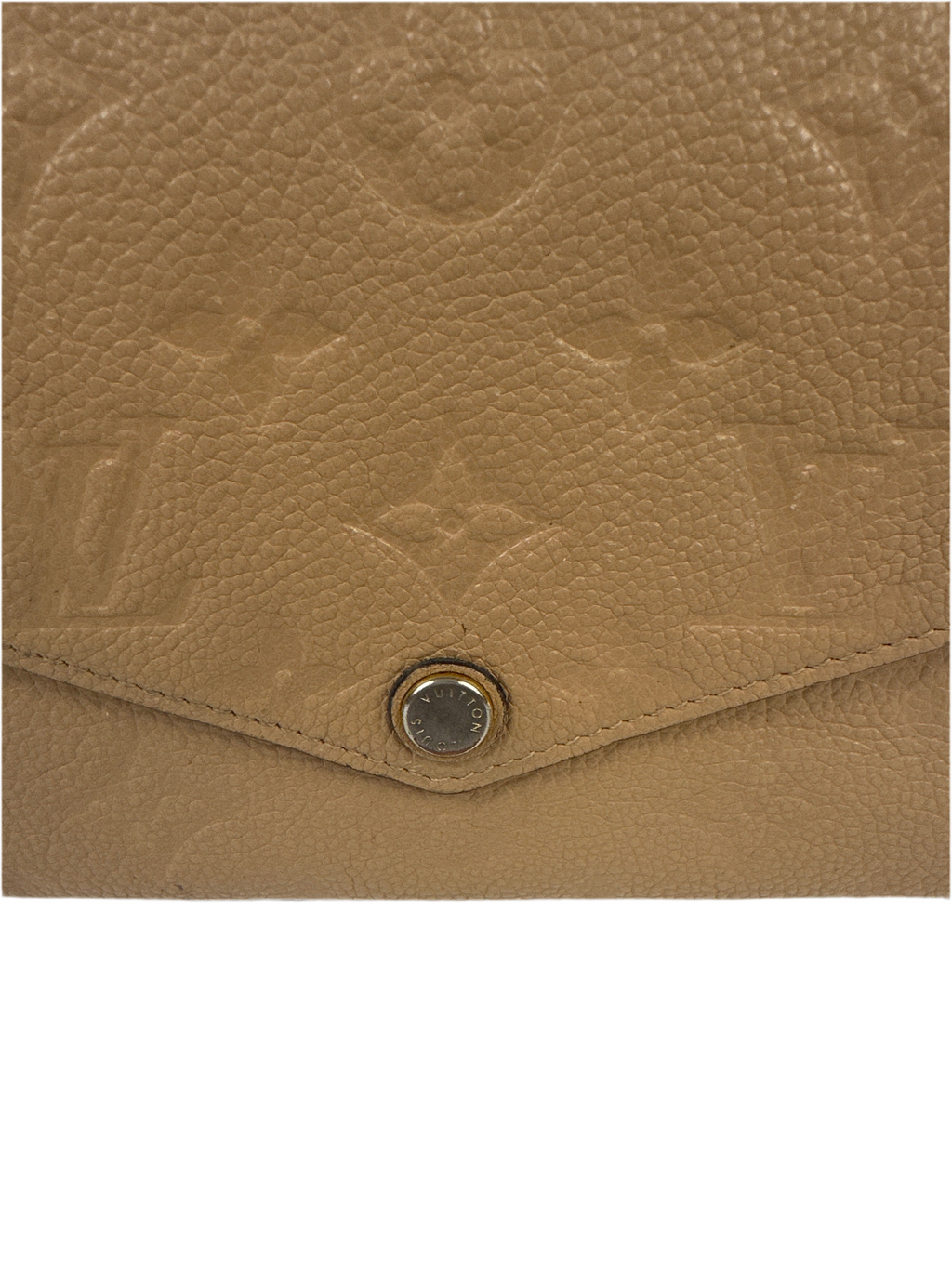 Louis Vuitton Pochette Félicie Monogram Empreinte Leather- Turtle Dove