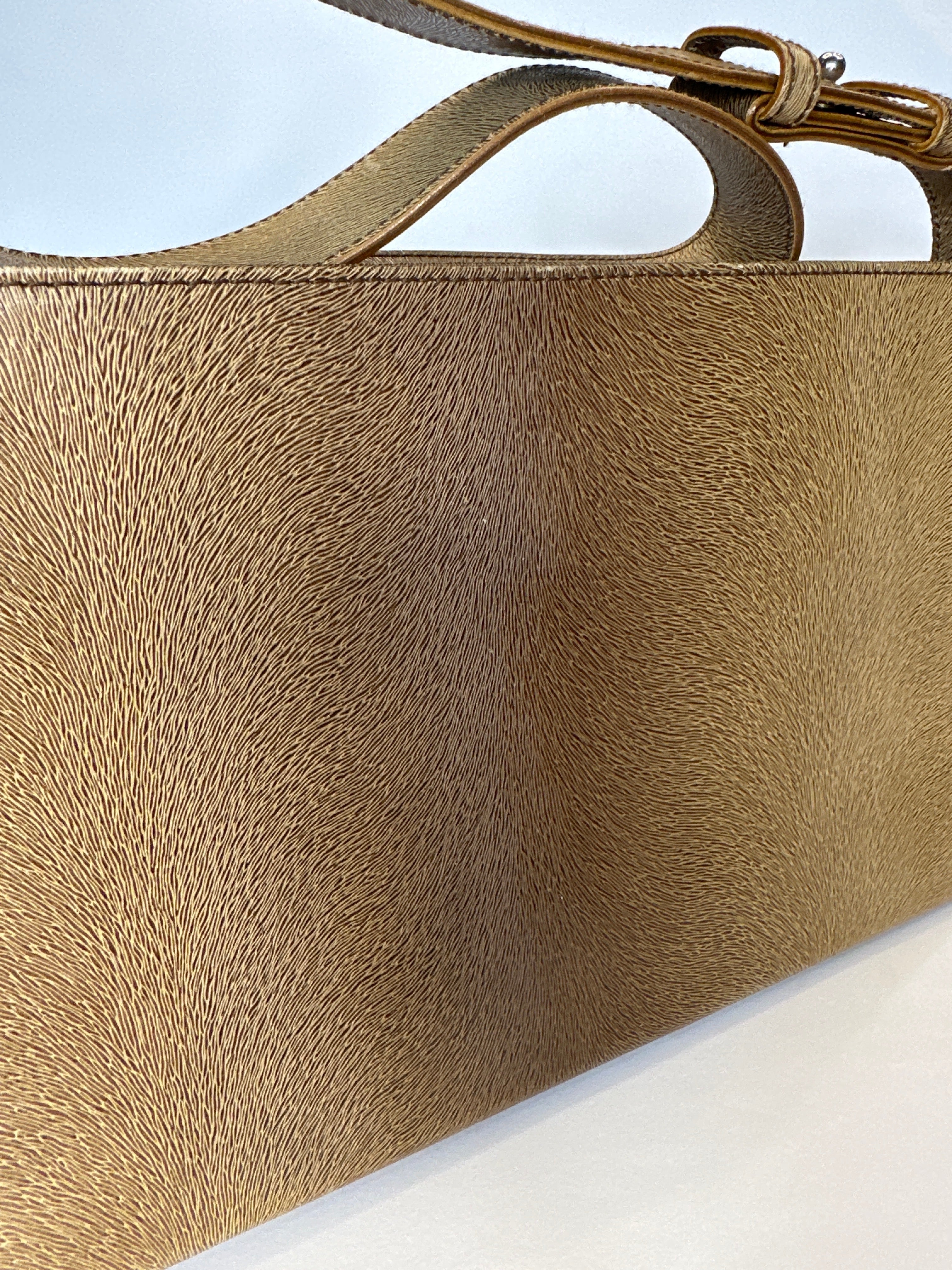 Salvatore Ferragamo Shoulder Bag Leather Brown